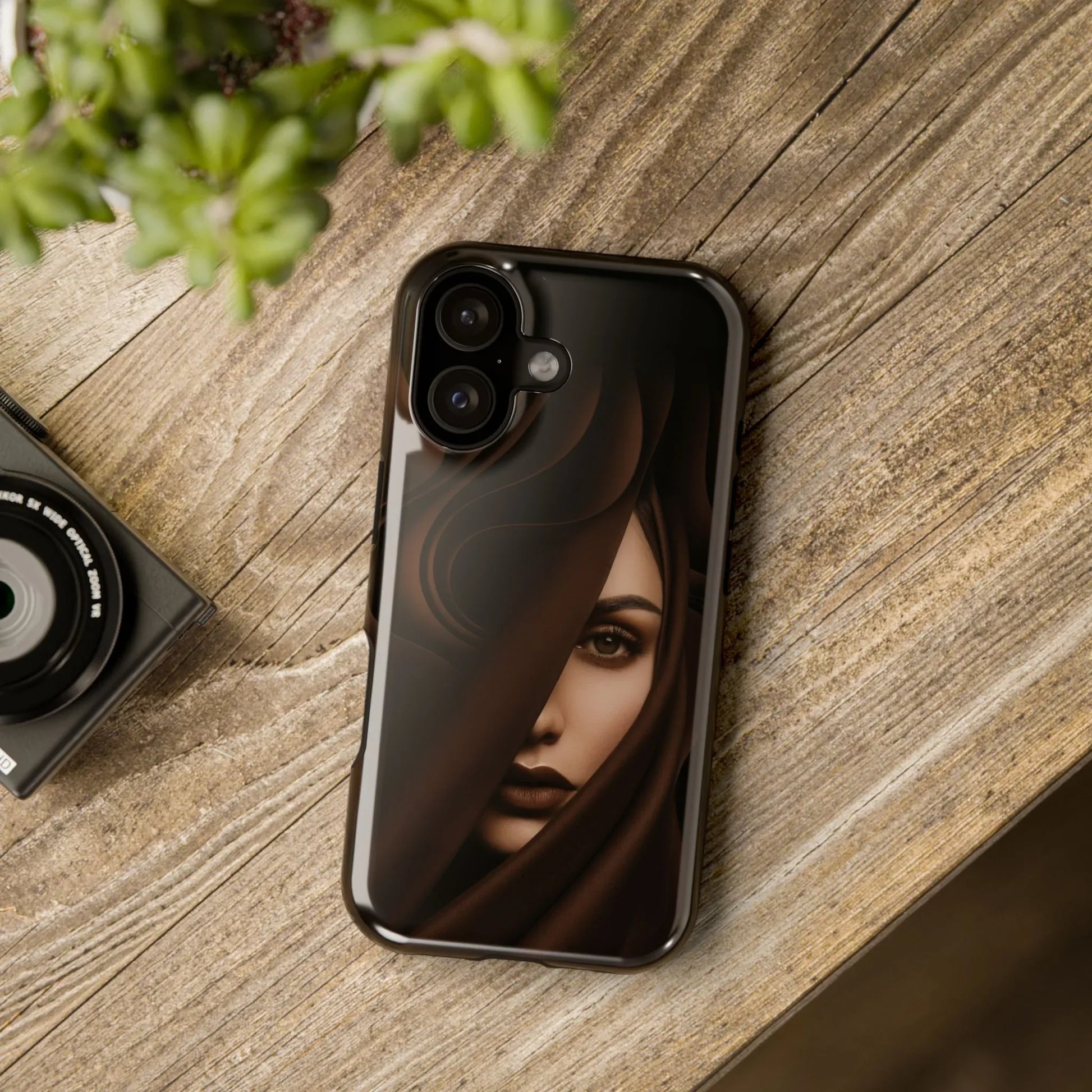 Mystery Woman Phone Case for iPhone 17, Air, Pro, Pro Max - KARARMDESIGN
