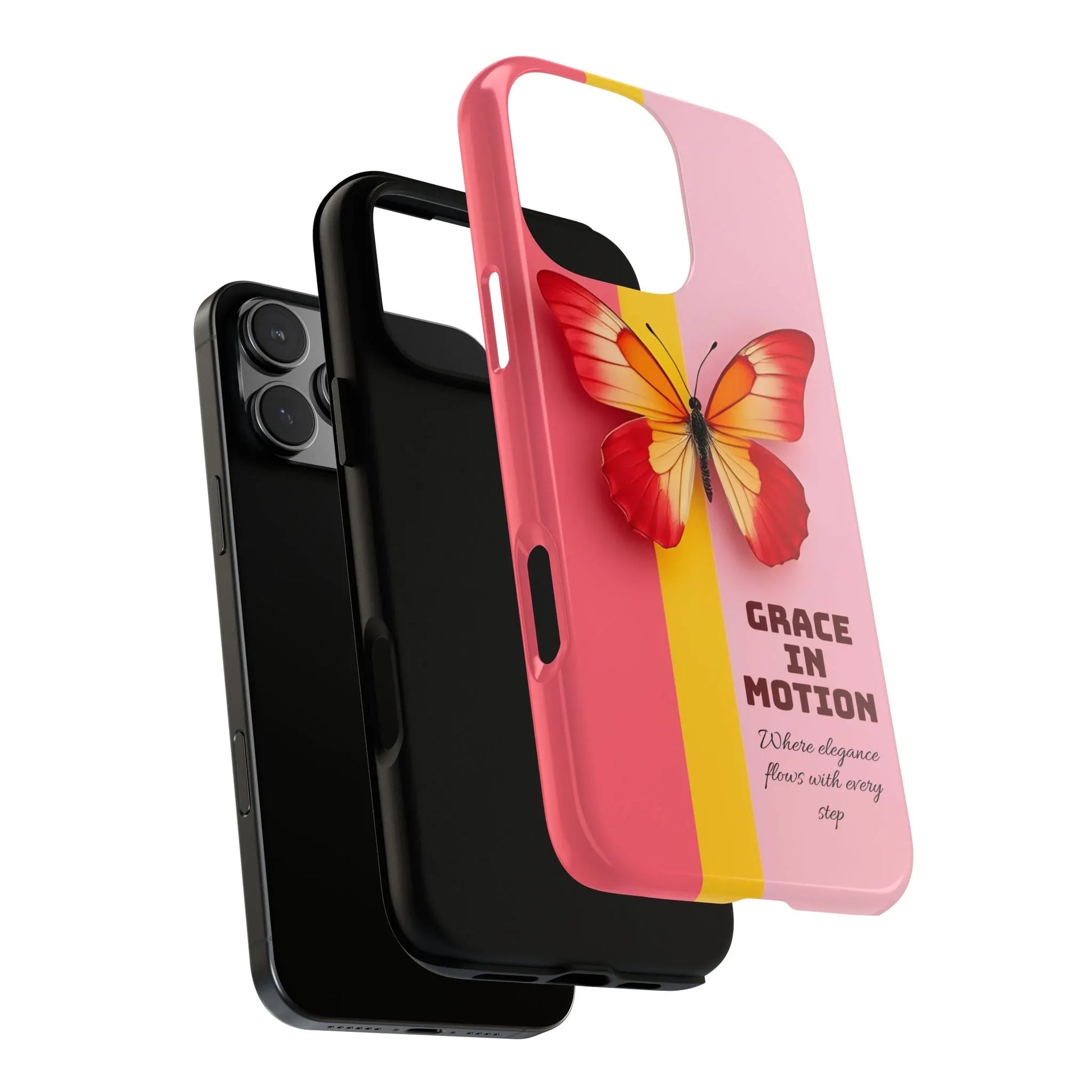 Grace in Motion – Elegant Phone Case for iPhone, Galaxy & Pixel - KARARMDESIGN