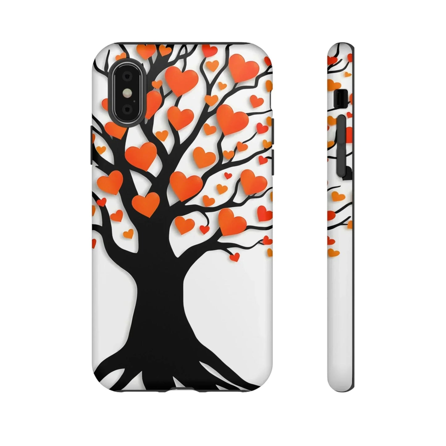 Heart Design Phone Case for iPhone 8–16 and Galaxy S10–S25 Models - KarArmDesign