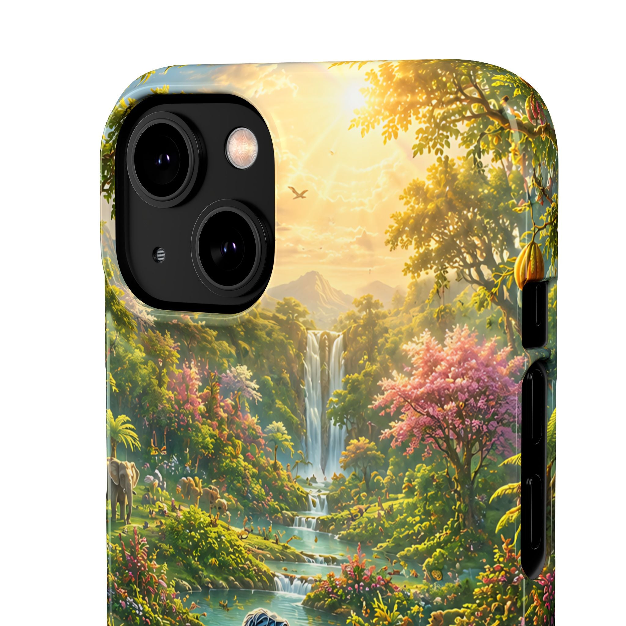 Eternal Eden Phone Case – iPhone 11–17 & Samsung Galaxy S20–S26
