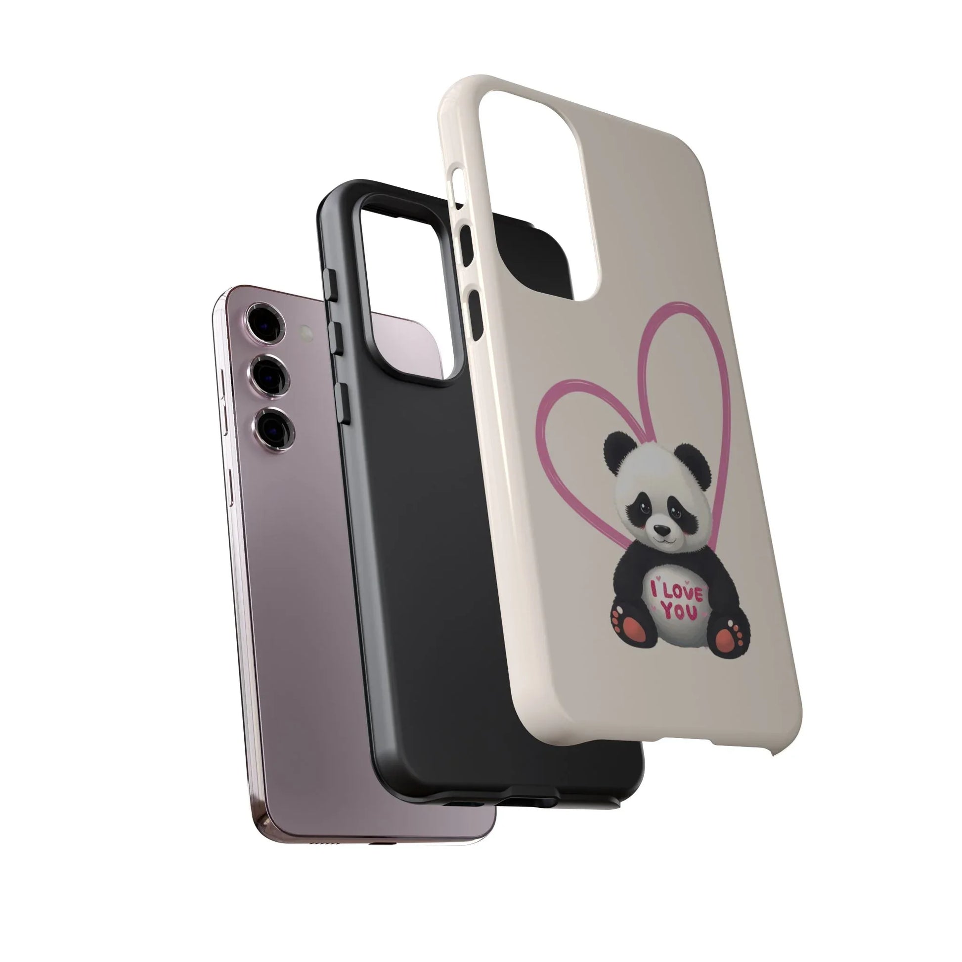 Adorable Panda Phone Case for Galaxy S20-S25 - KARARMDESIGN