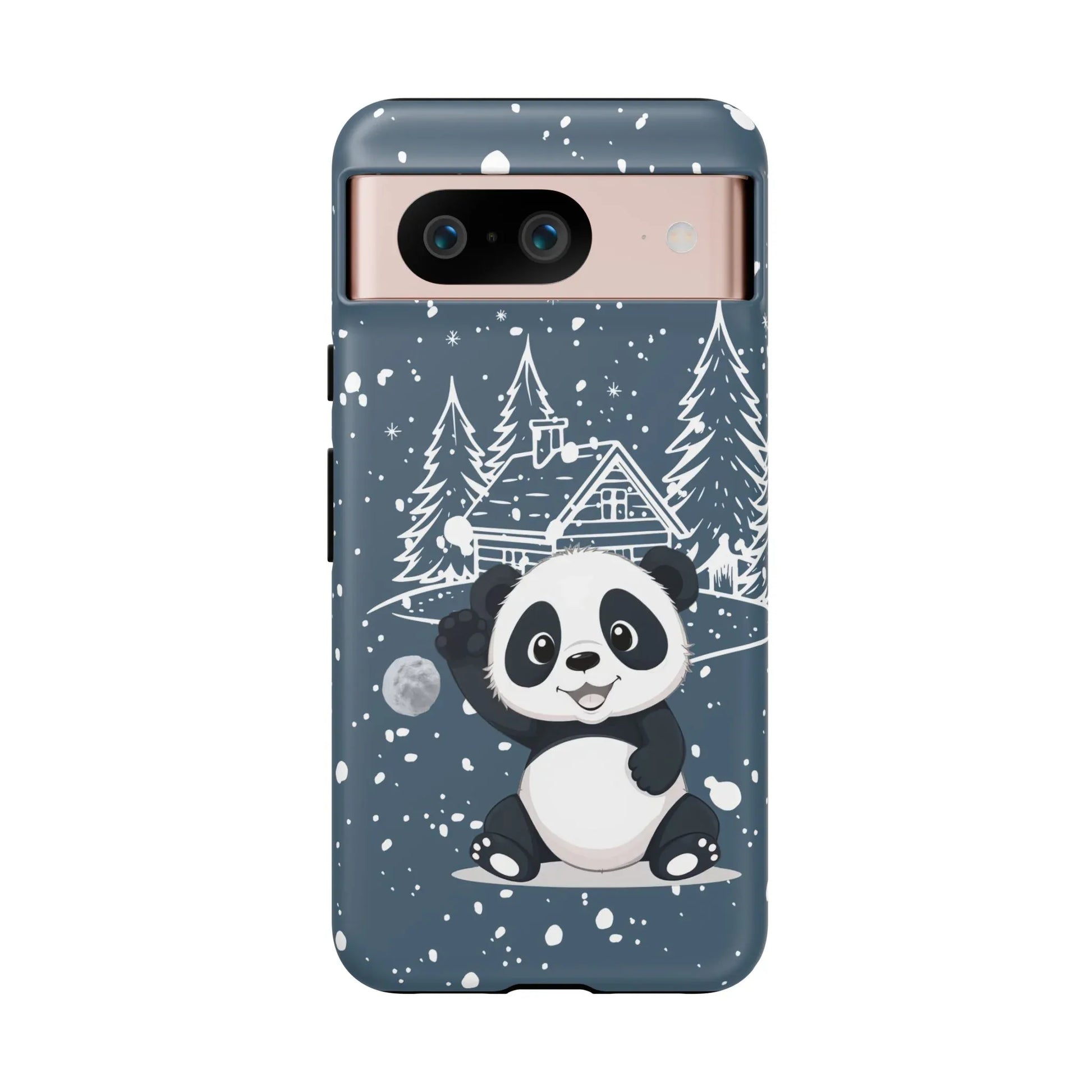 Cute Panda Phone Case for Samsung Galaxy and Google Pixel - KARARMDESIGN