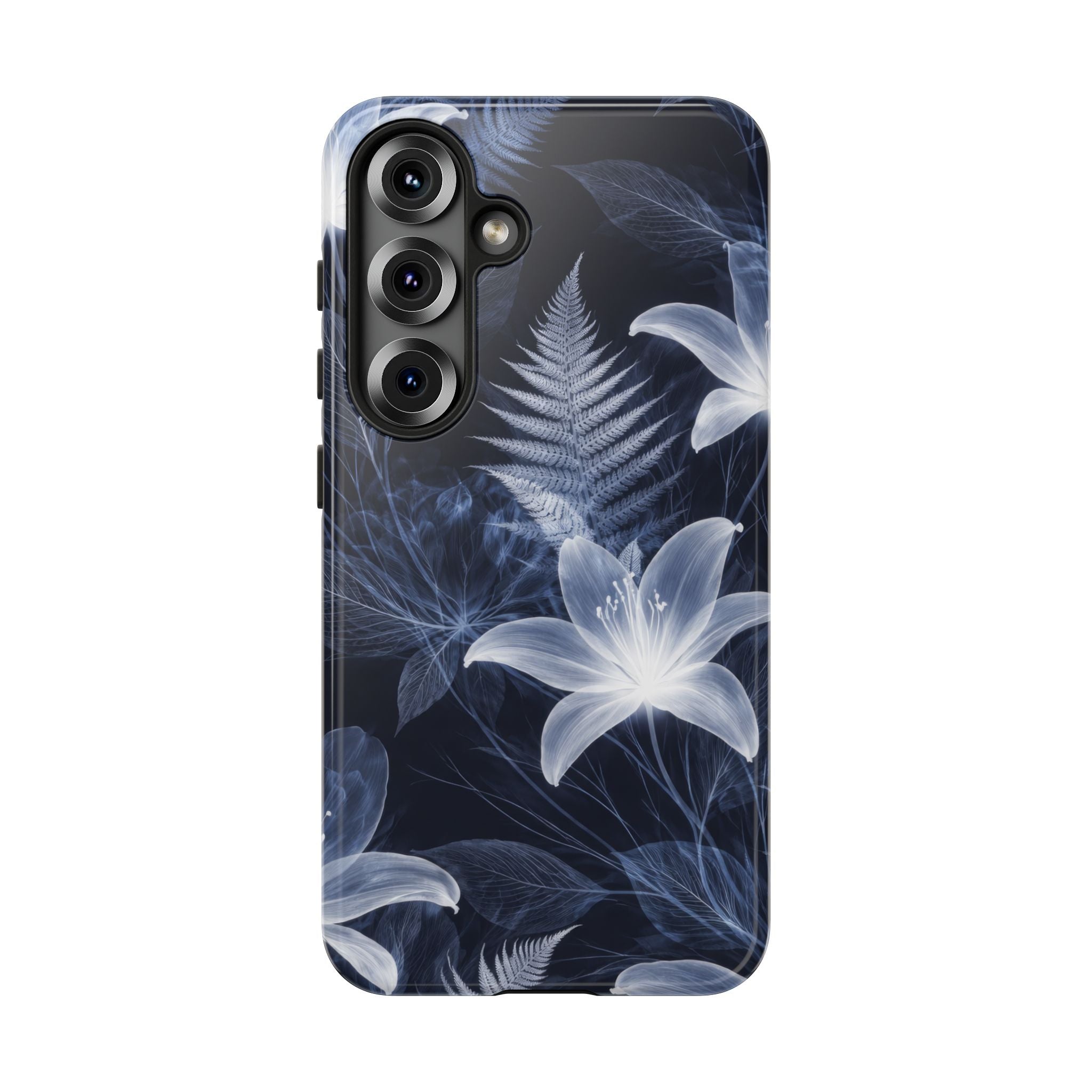 Moonlight Garden Phone Case for iPhone 11-17 and Galaxy S20-S26