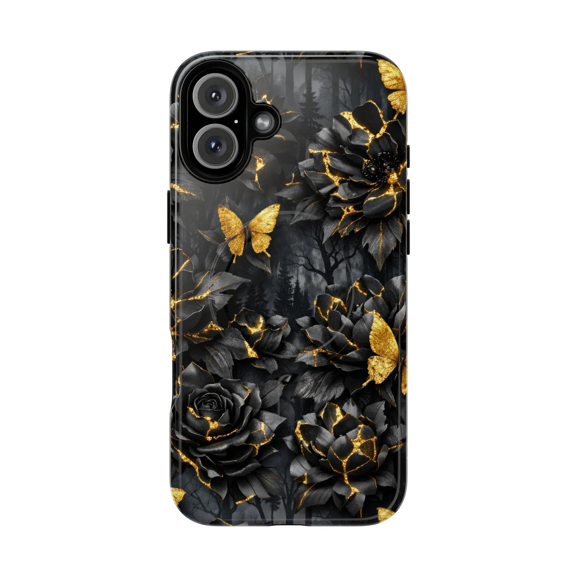 Kintsugi Garden Phone Case for iPhone 13-17 - KARARMDESIGN
