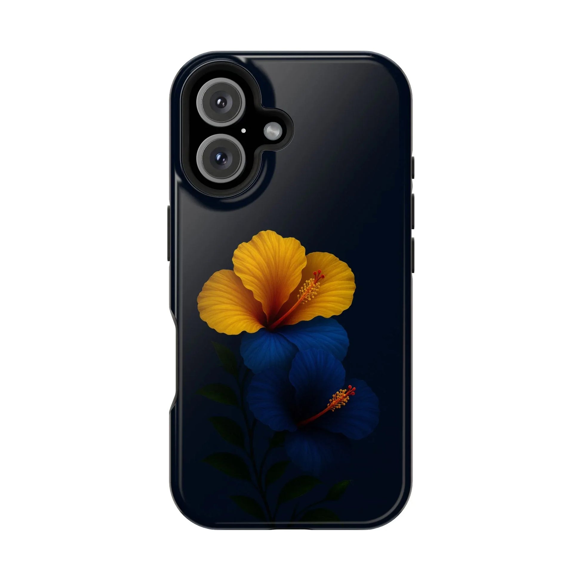 Elegant Hibiscus Phone Case for iPhone 11-17 and Galaxy S21-S22 - KARARMDESIGN