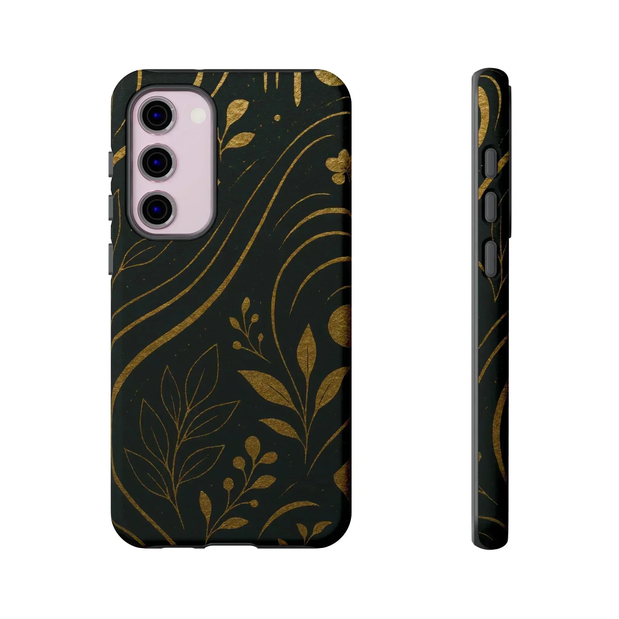 Gold Pattern Phone Case for Galaxy and Pixel - KARARMDESIGN