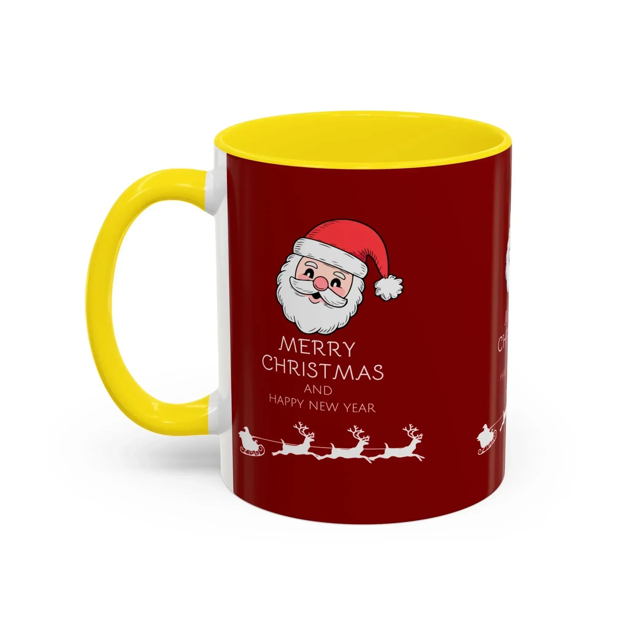 Season’s Smile – Christmas and New Year Accent Coffee Mug (11, 15oz) - KARARMDESIGN