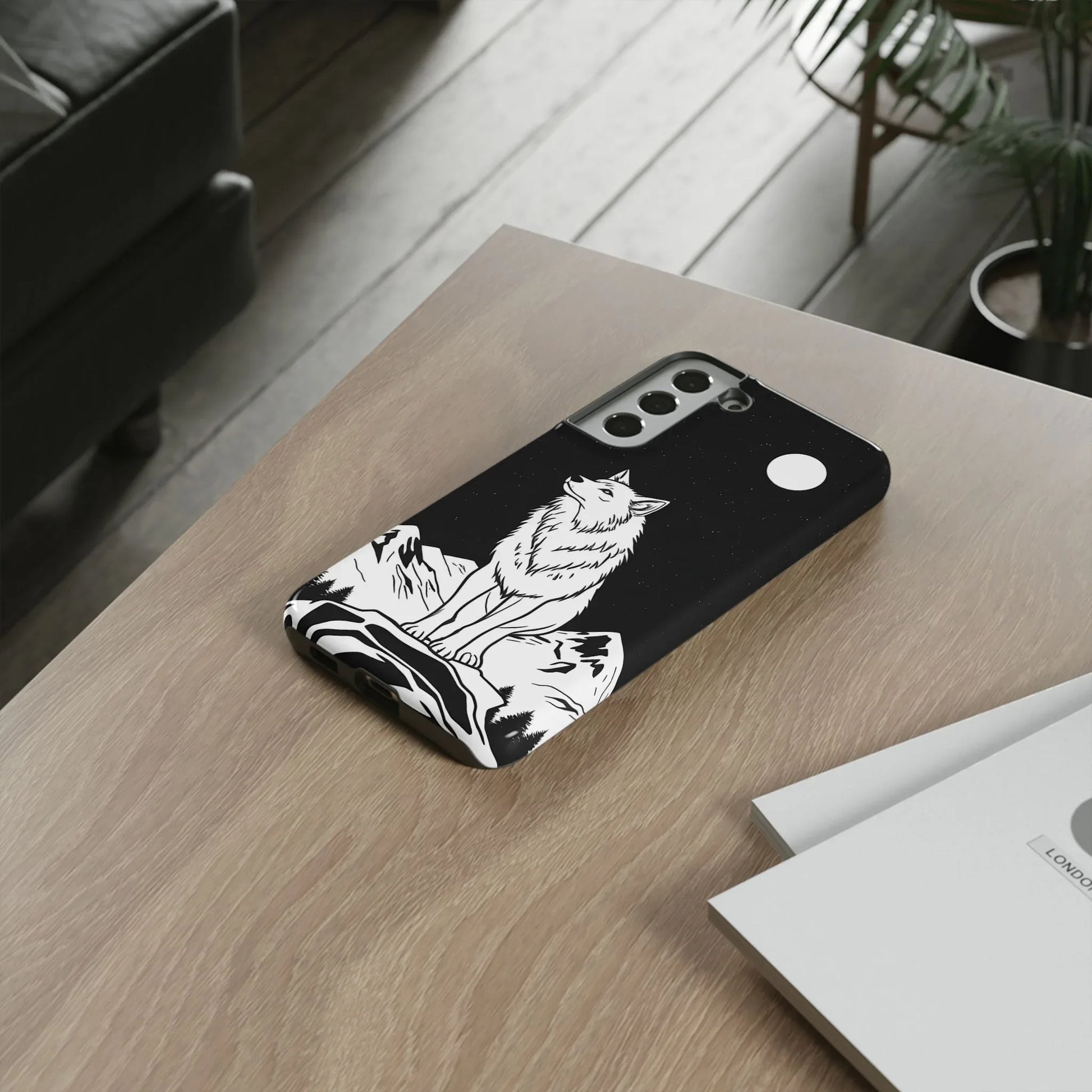 Majestic Wolf Phone Case for iPhone and Galaxy - KARARMDESIGN