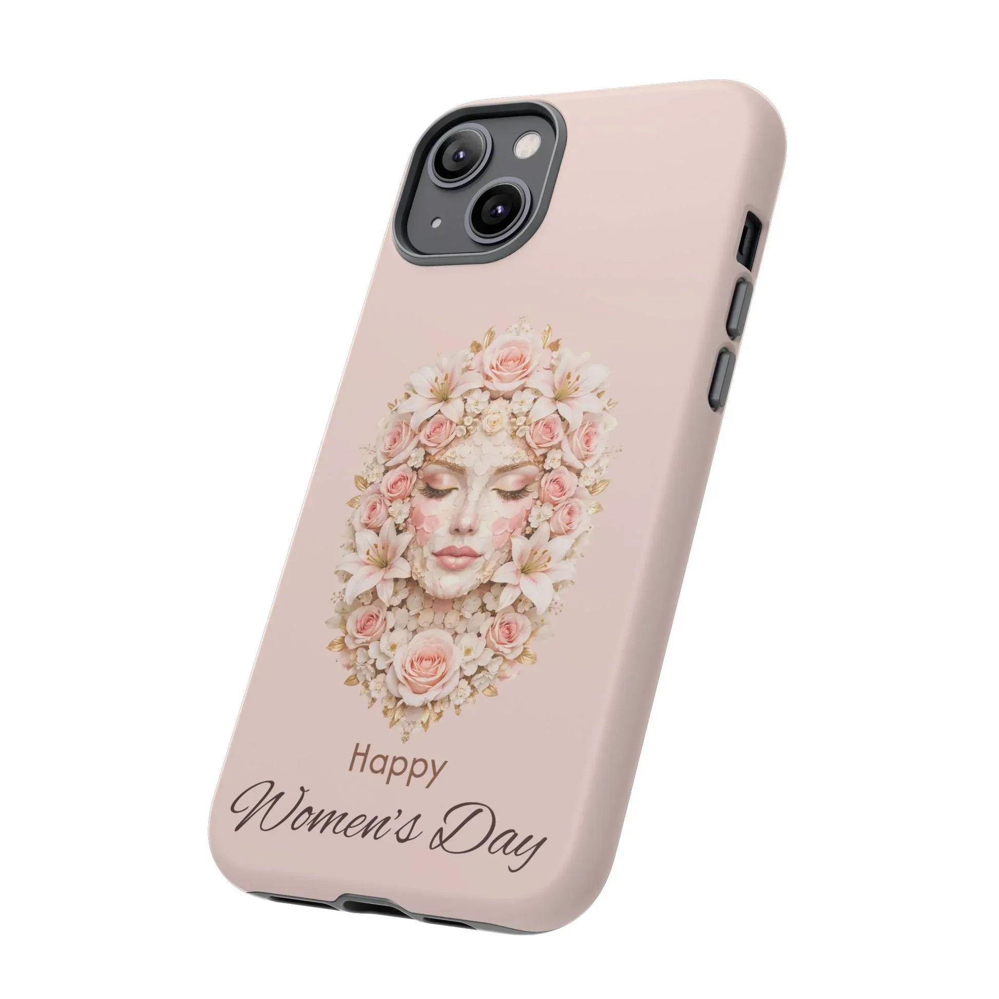 She Blooms Phone Case for iPhone 8-17 - KARARMDESIGN