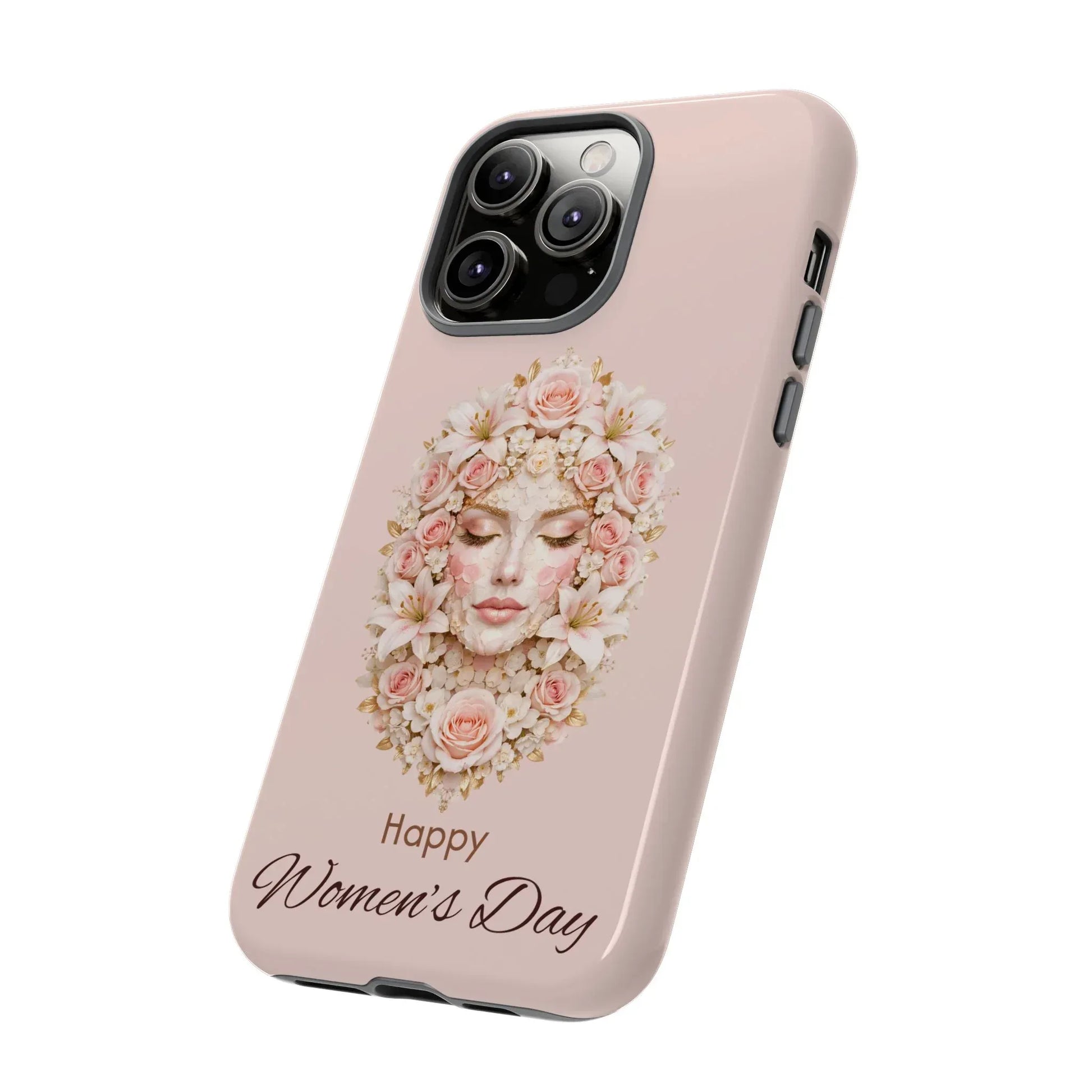 She Blooms Phone Case for iPhone 8-17 - KARARMDESIGN