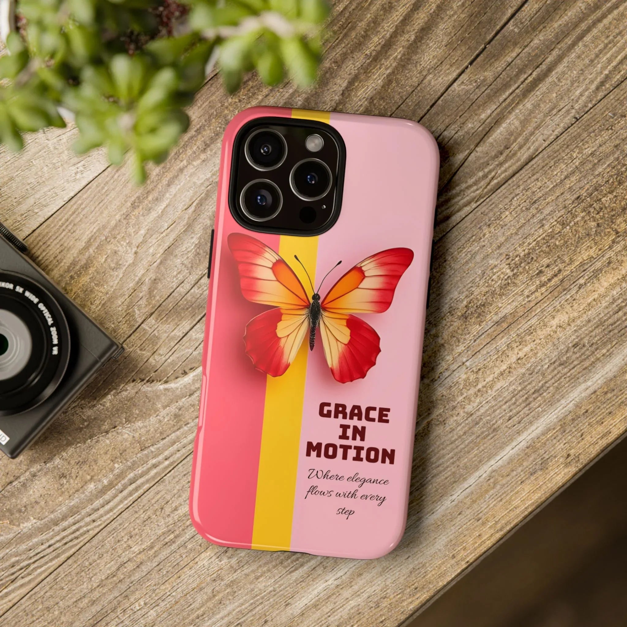 Grace in Motion – Elegant Phone Case for iPhone, Galaxy & Pixel - KARARMDESIGN