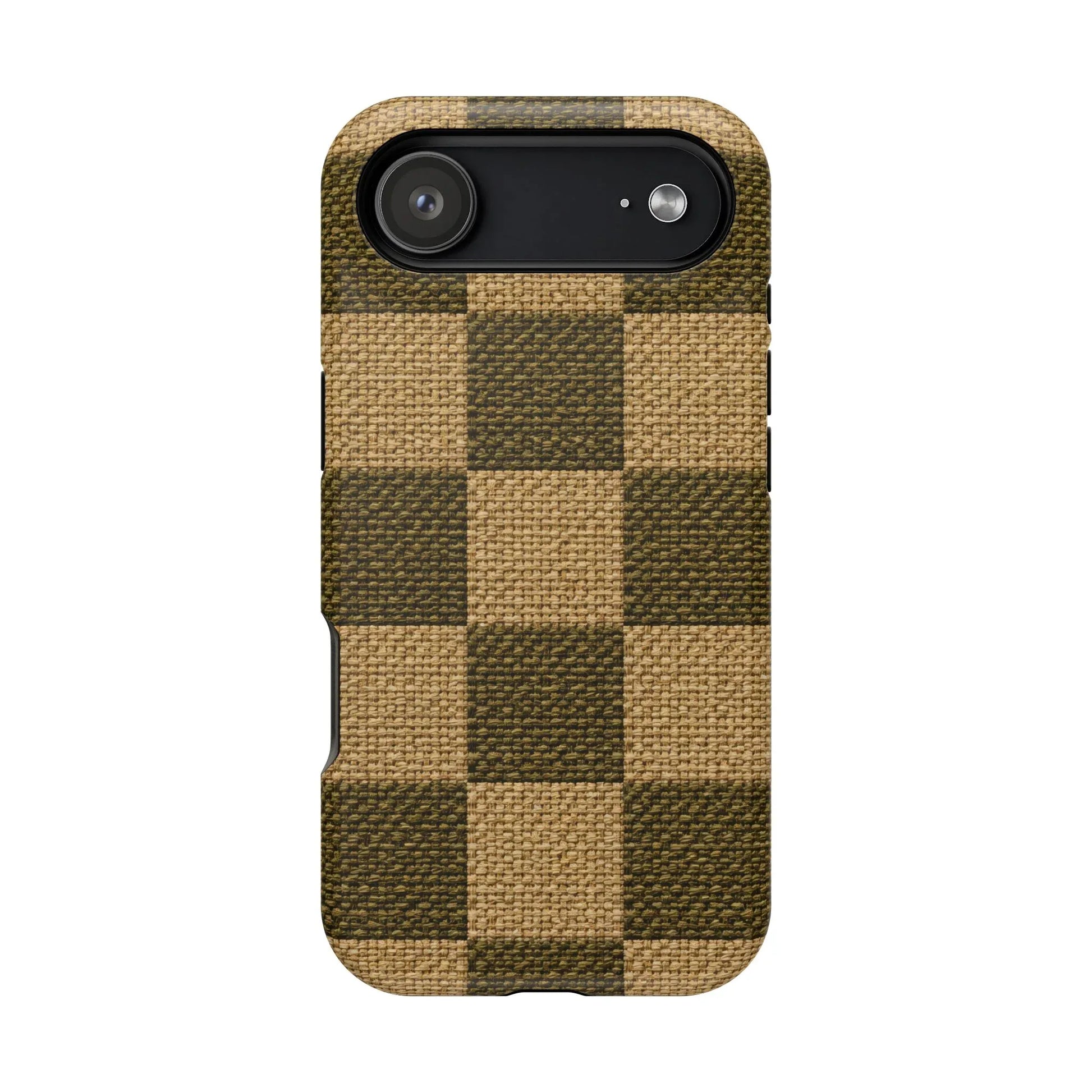Rustic Woven Phone Case for iPhone 11-17 and Galaxy S21-S22 - KARARMDESIGN