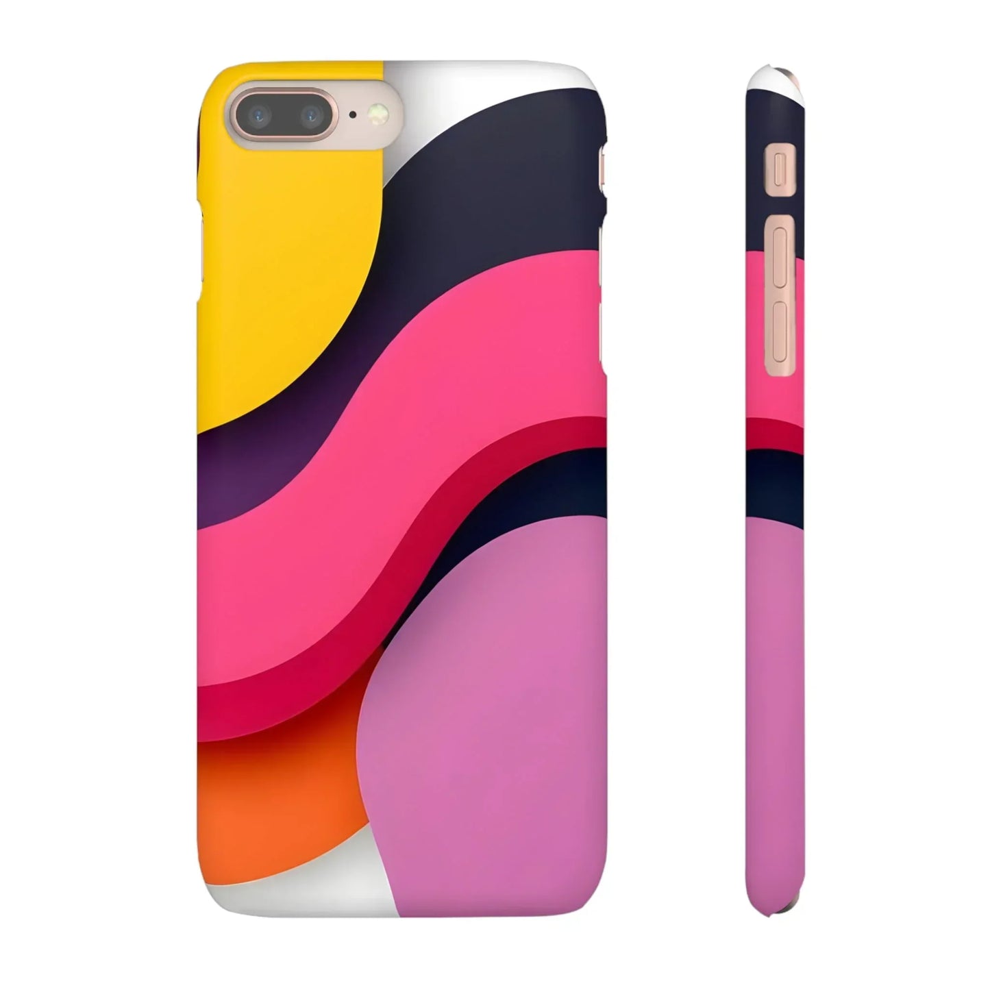 Abstract Phone Case for iPhone 7-16 and Samsung Galaxy S10-S25 Models - KarArmDesign