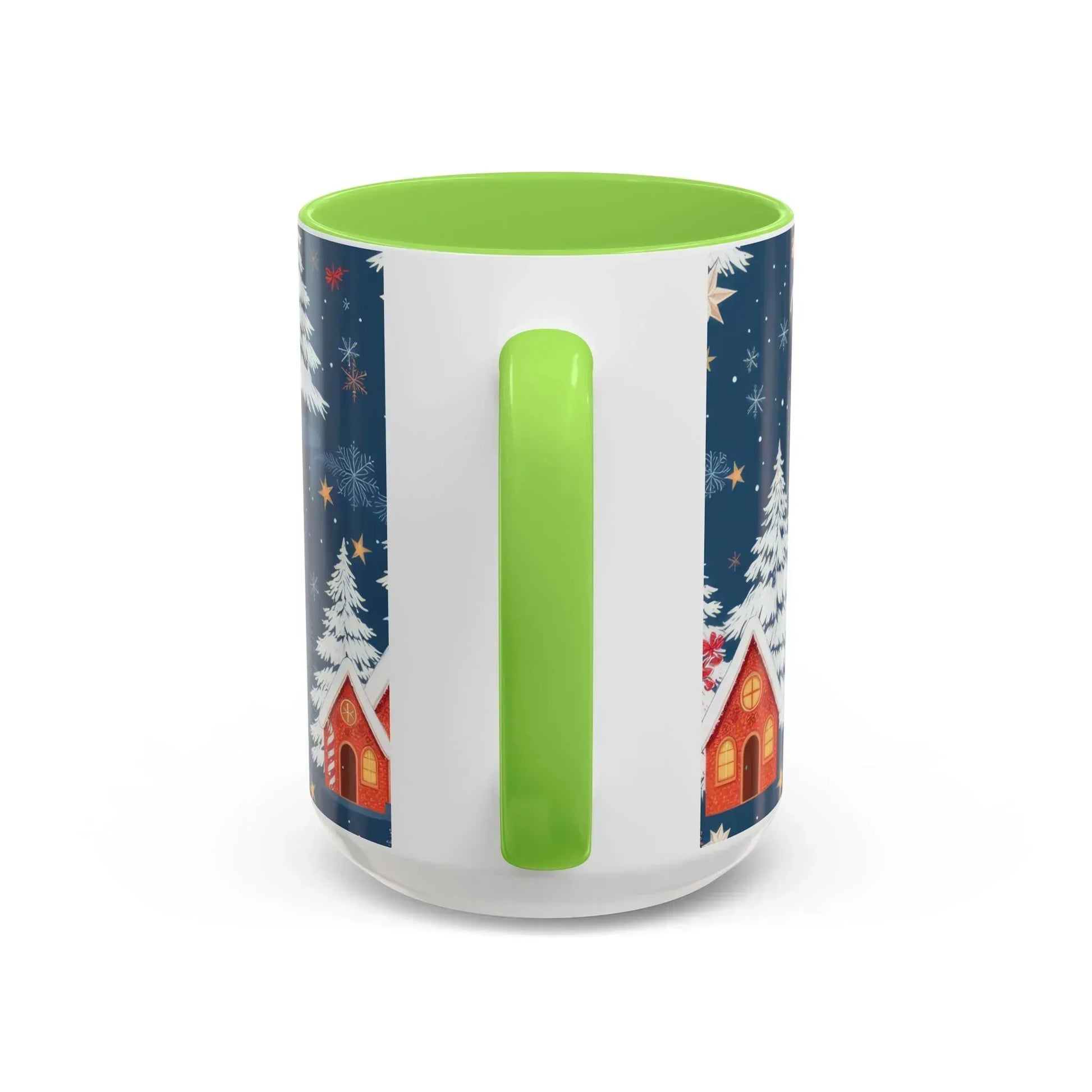 Dark Blue Christmas Mug - Colorful Mugs (11oz, 15oz) - KARARMDESIGN
