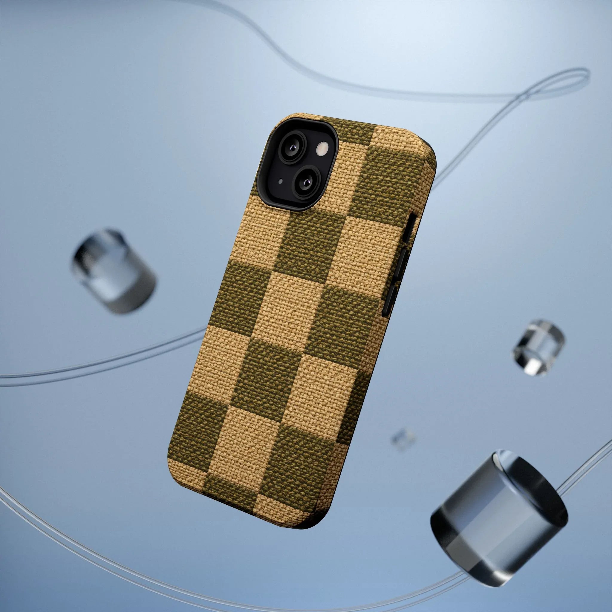 Rustic Woven Phone Case for iPhone 11-17 and Galaxy S21-S22 - KARARMDESIGN