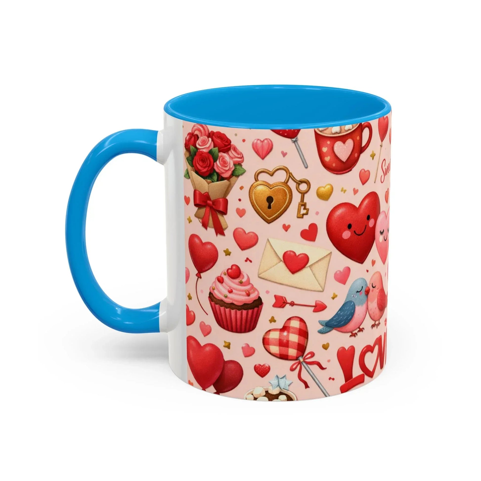 Sweetheart Love Mug - Colorful Mugs (11oz, 15oz) - KARARMDESIGN