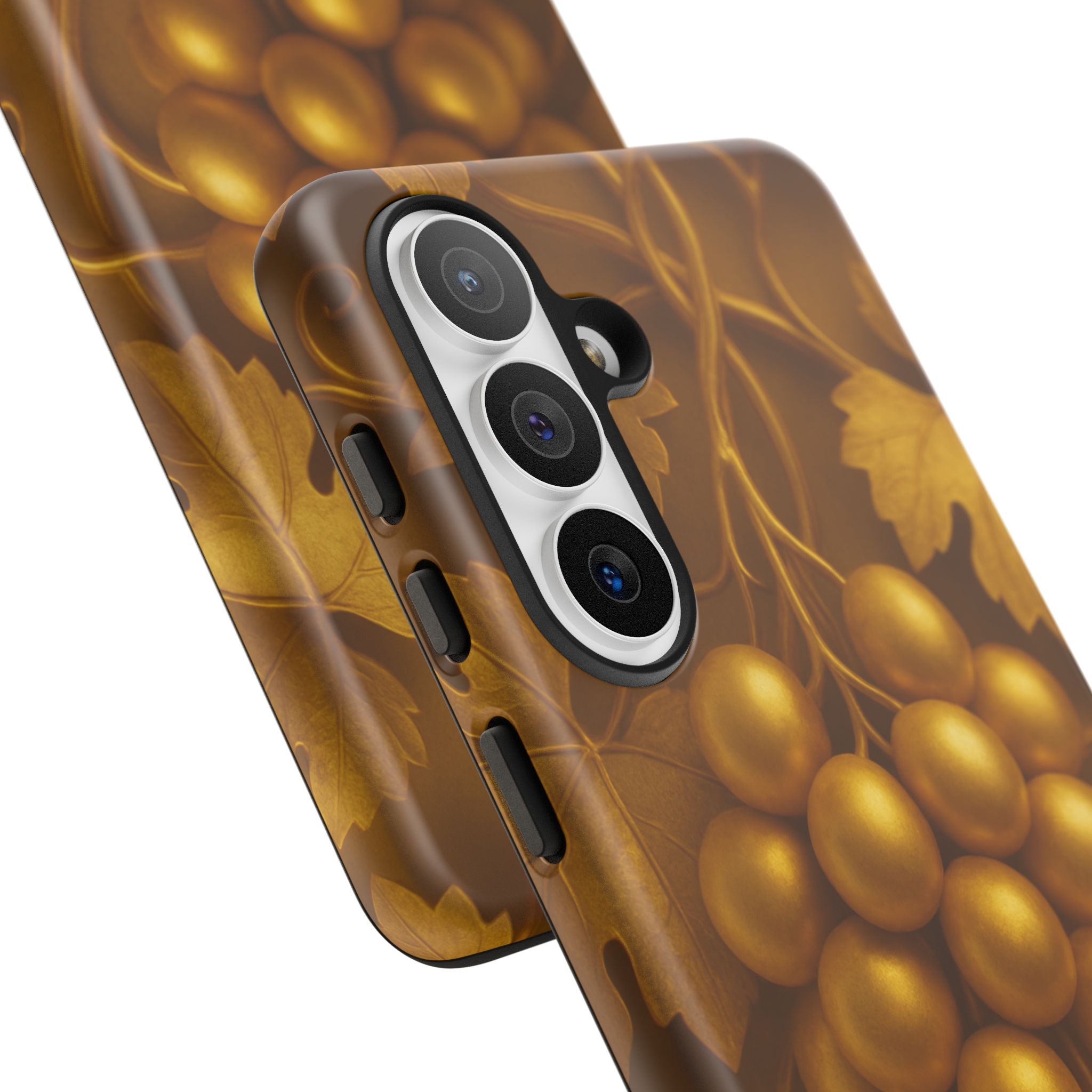 Golden Grapes Tough Phone Case for Samsung Galaxy S20–S26