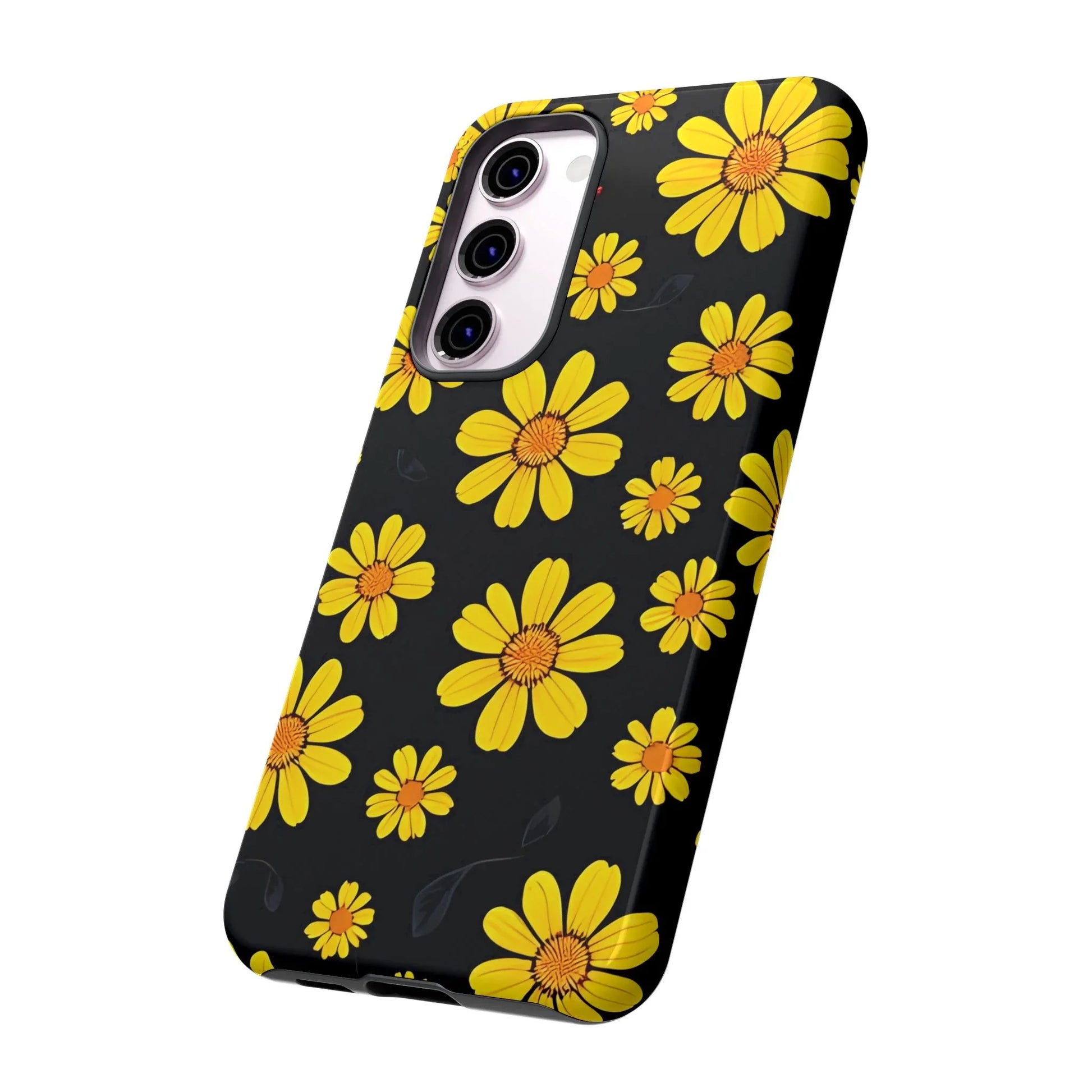 Elegant Floral Phone Case for Samsung Galaxy S20-S25 - KARARMDESIGN