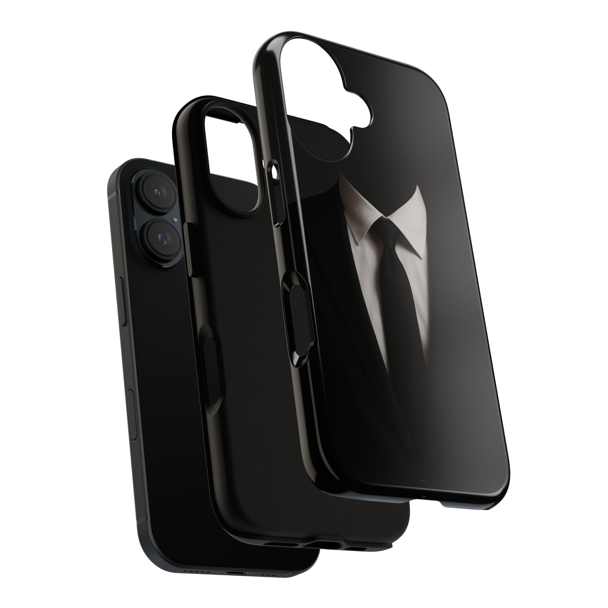 Gentleman's Armor Tough Phone Case – iPhone 11–17 & Galaxy S20–S26
