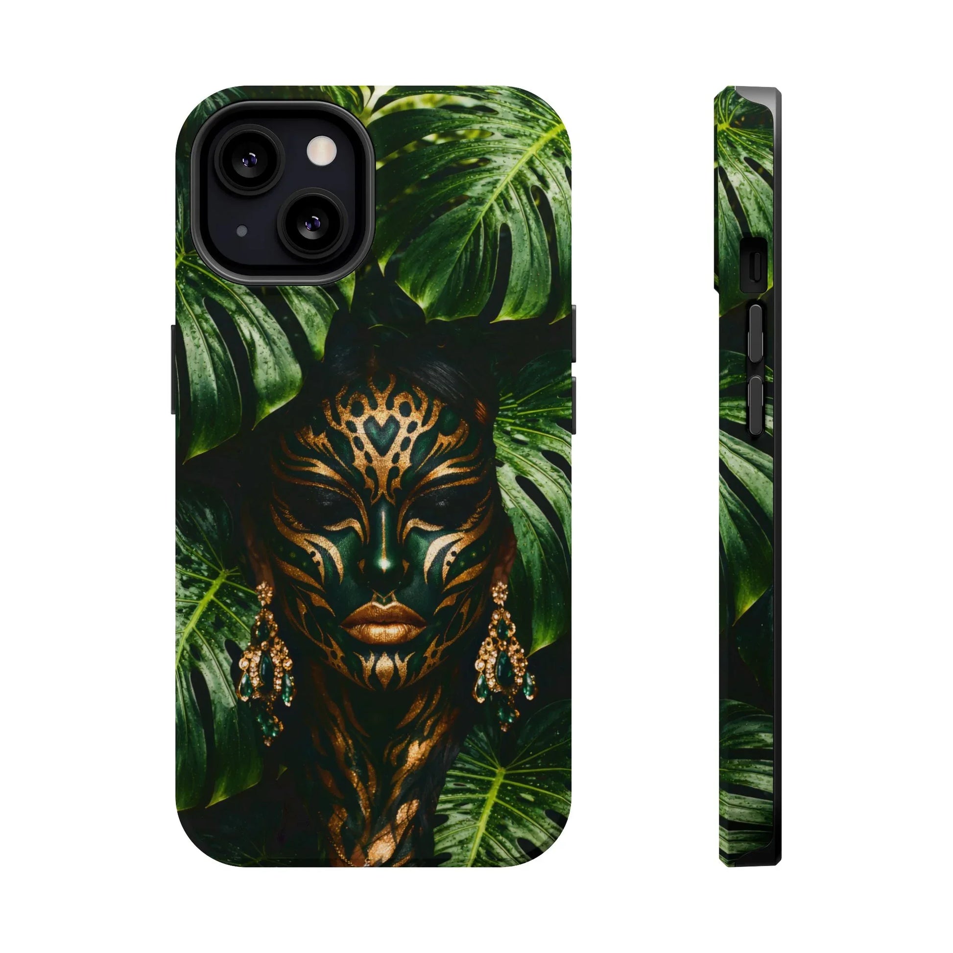 Jungle Spirit Phone Case for iPhone 11-17 - KARARMDESIGN