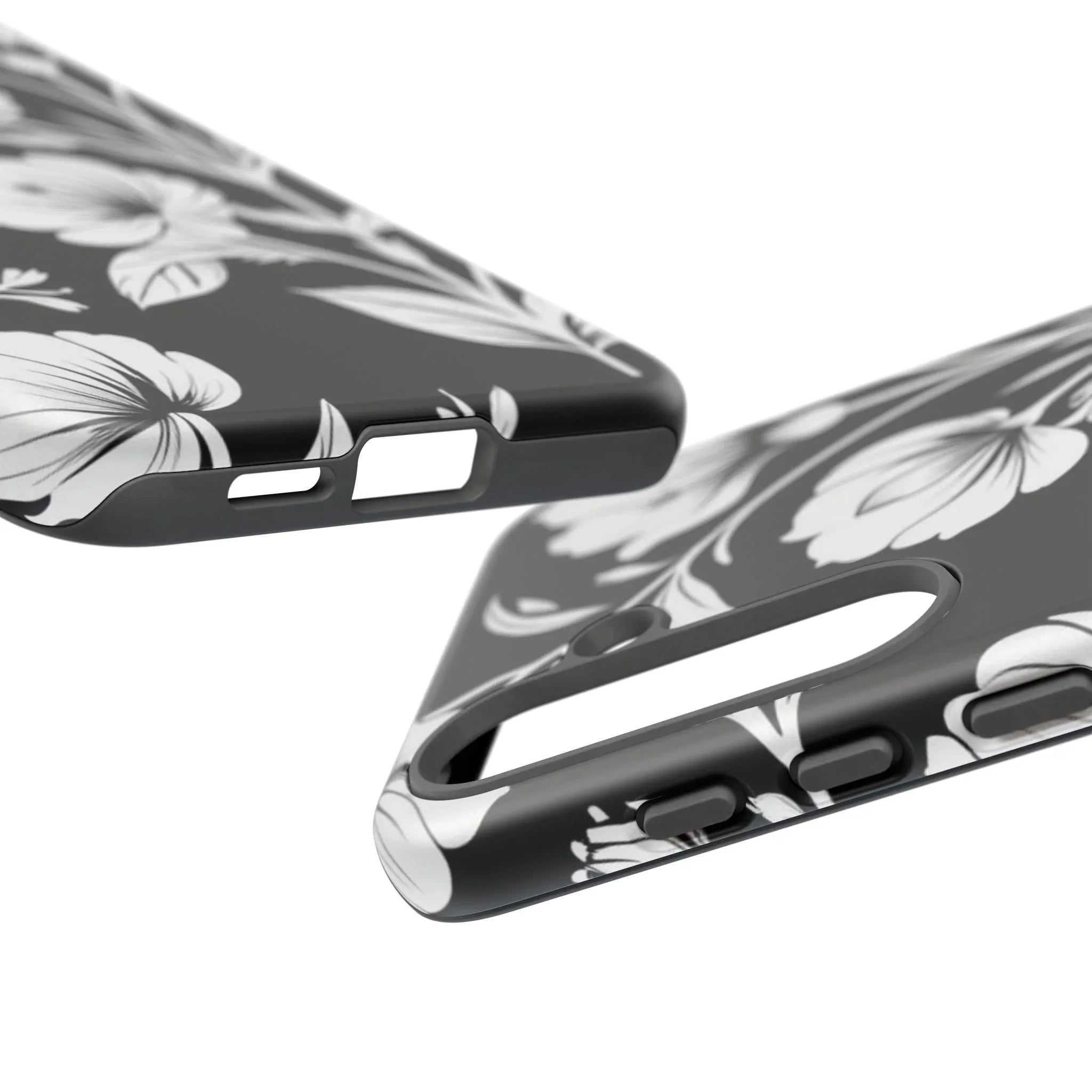 Elegant Floral Phone Case for Galaxy S20-S25 - KARARMDESIGN