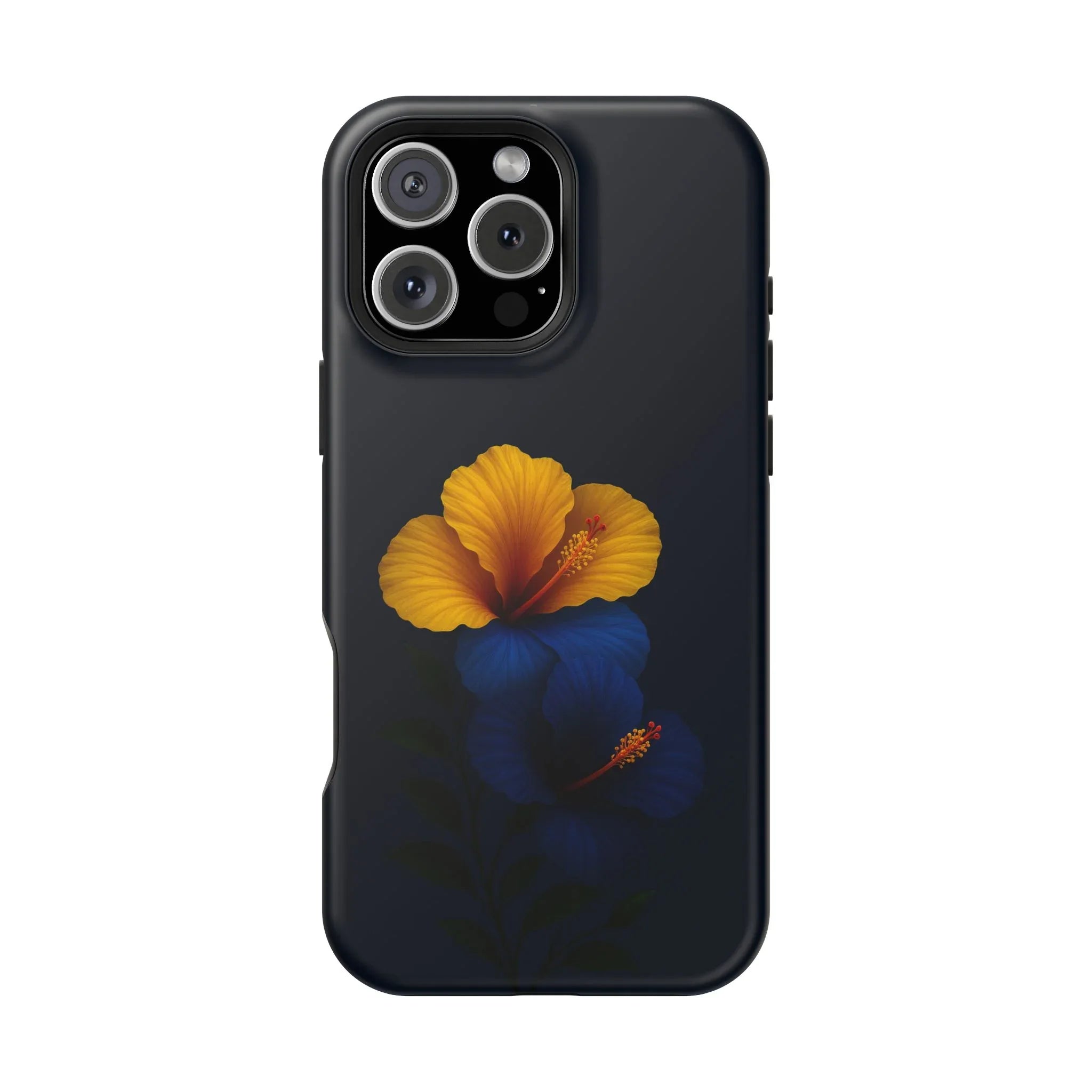 Elegant Hibiscus Phone Case for iPhone 11-17 and Galaxy S21-S22 - KARARMDESIGN