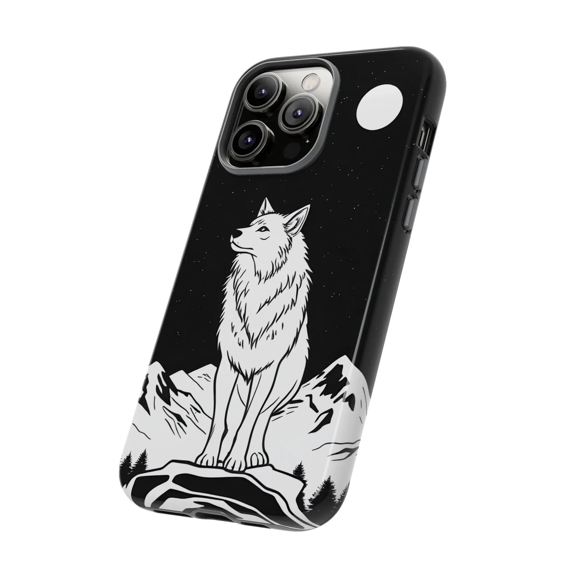 Majestic Wolf Phone Case for iPhone and Galaxy - KARARMDESIGN