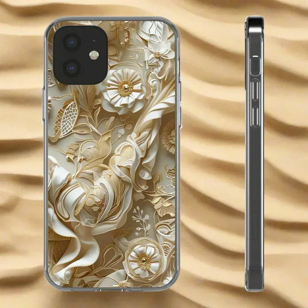 Minimalist Clear Phone Case for iPhone 12-16 and Samsung Galaxy S21 - KARARMDESIGN