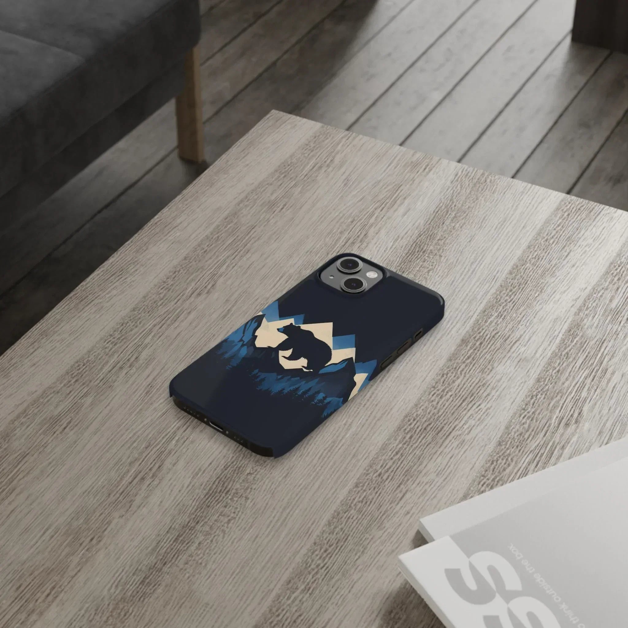 Wild Bear Phone Case for iPhone 11-17 - KARARMDESIGN