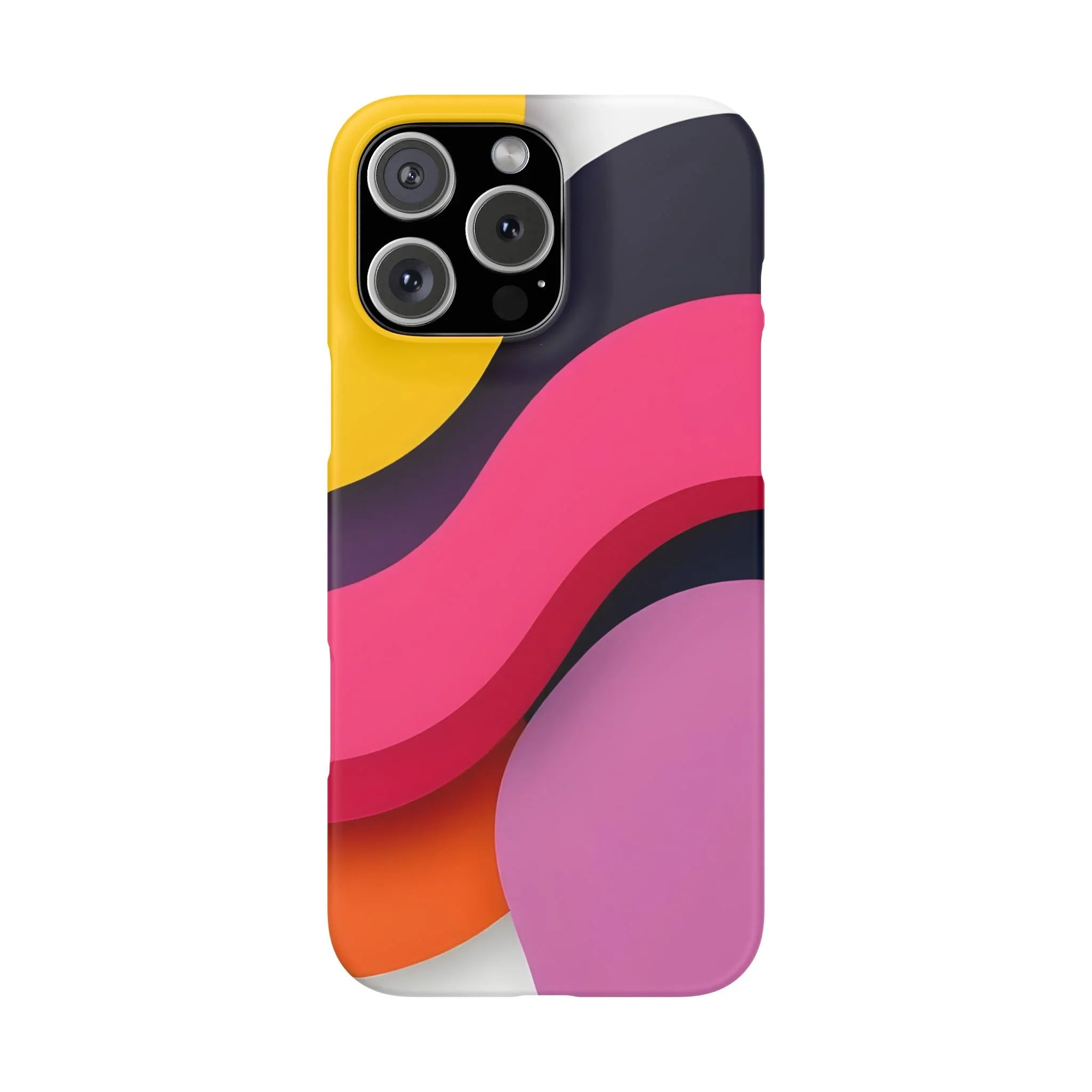Abstract Phone Case for iPhone 11-17 and Galaxy S20-S25 - KARARMDESIGN