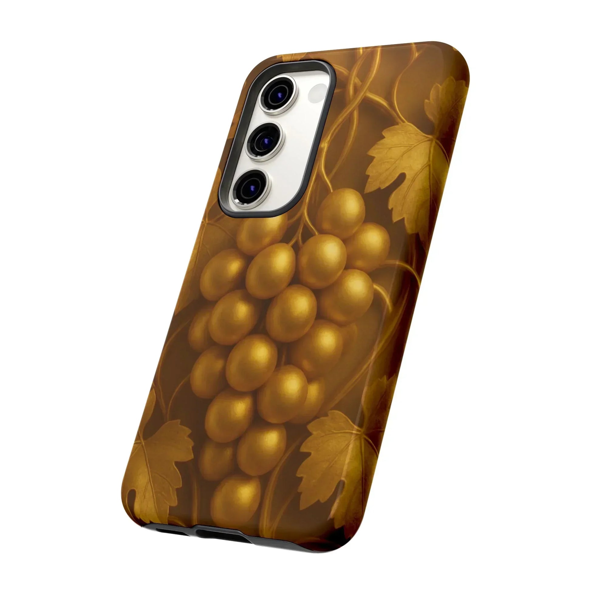 Golden Grapes Phone Case for Samsung Galaxy S10-S25 Models - KarArmDesign