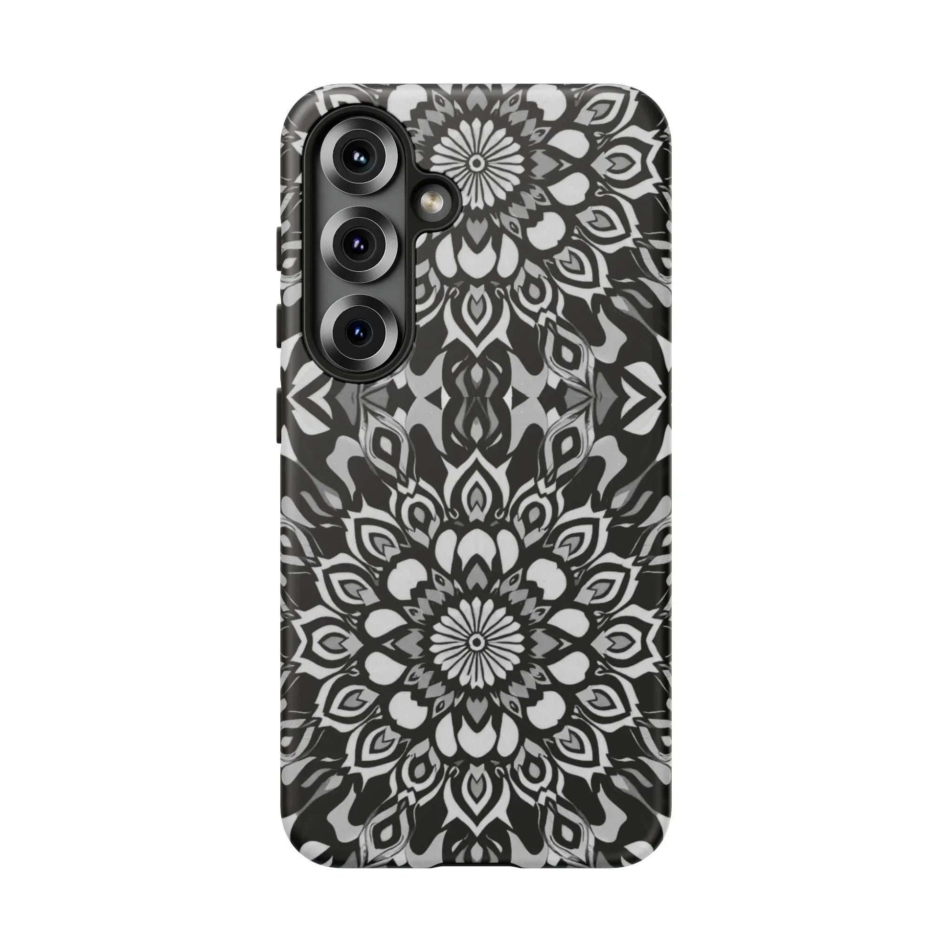 Mandala Phone Case for iPhone and Galaxy - KARARMDESIGN