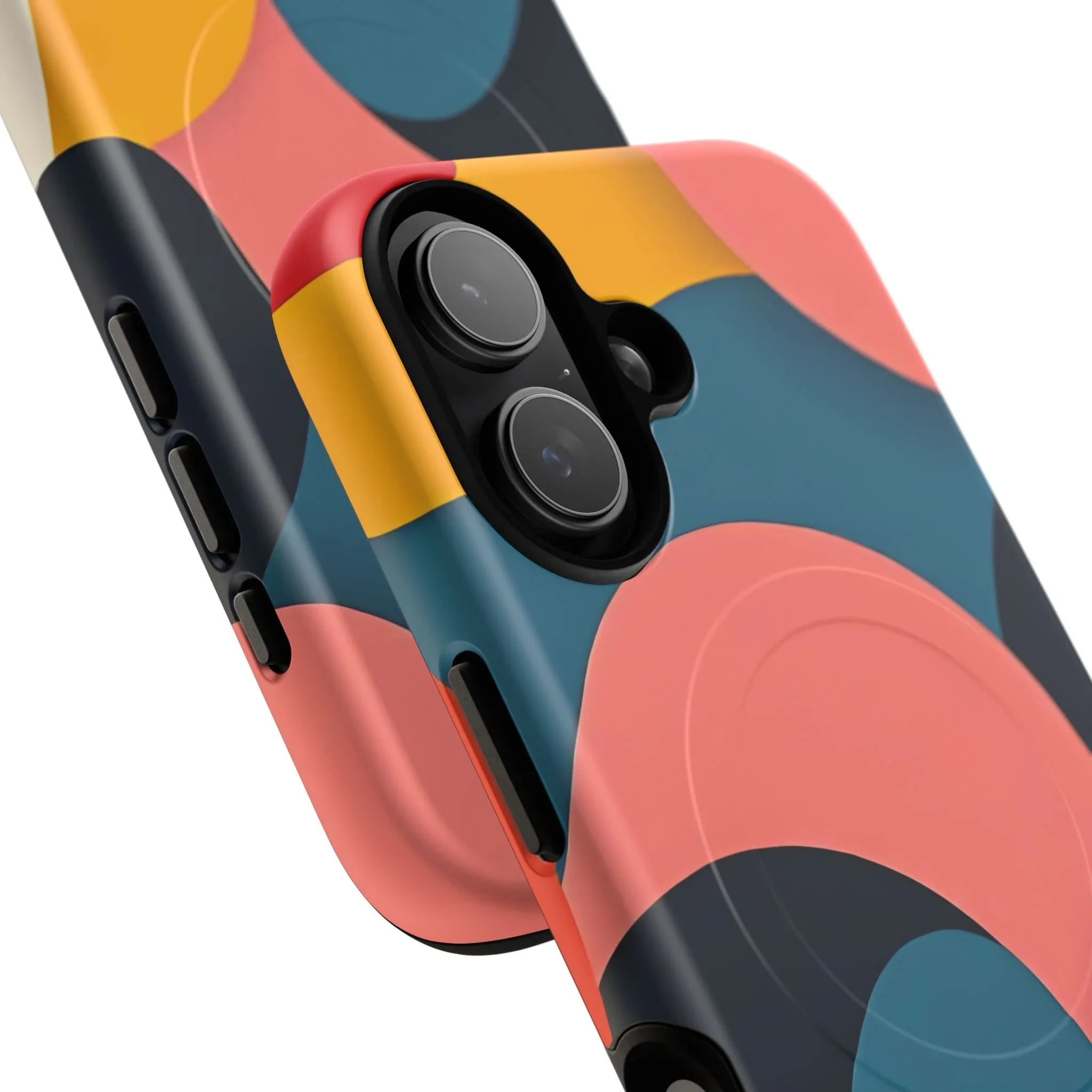 Colorful Abstract Art Phone Case for iPhone 13-17 - KARARMDESIGN