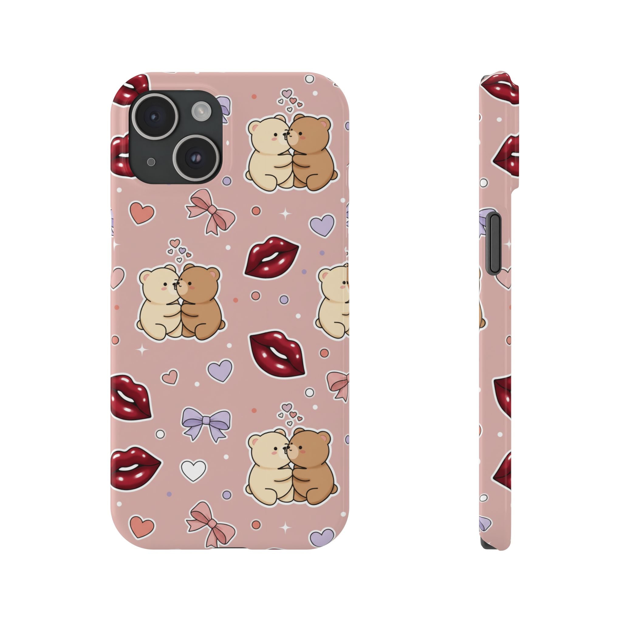 Bear Hug Bliss Phone Case for iPhone 11–17
