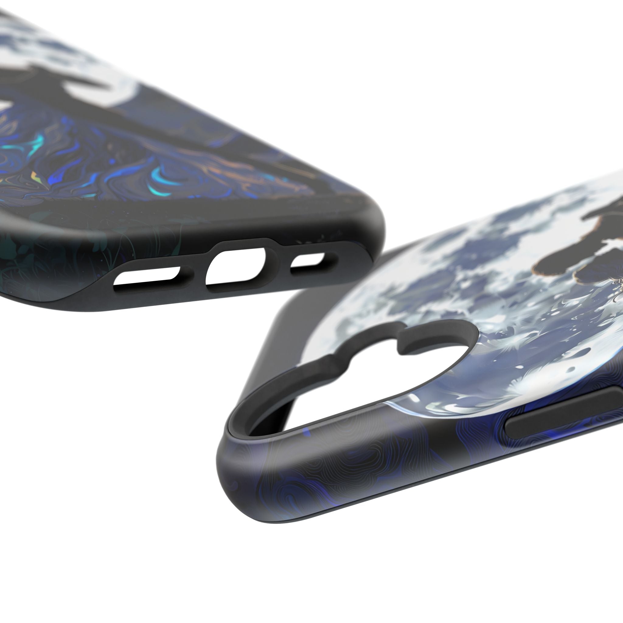 Romantic Moonlight Dance Magnetic Phone Case – iPhone 15–17 & Samsung Galaxy S26