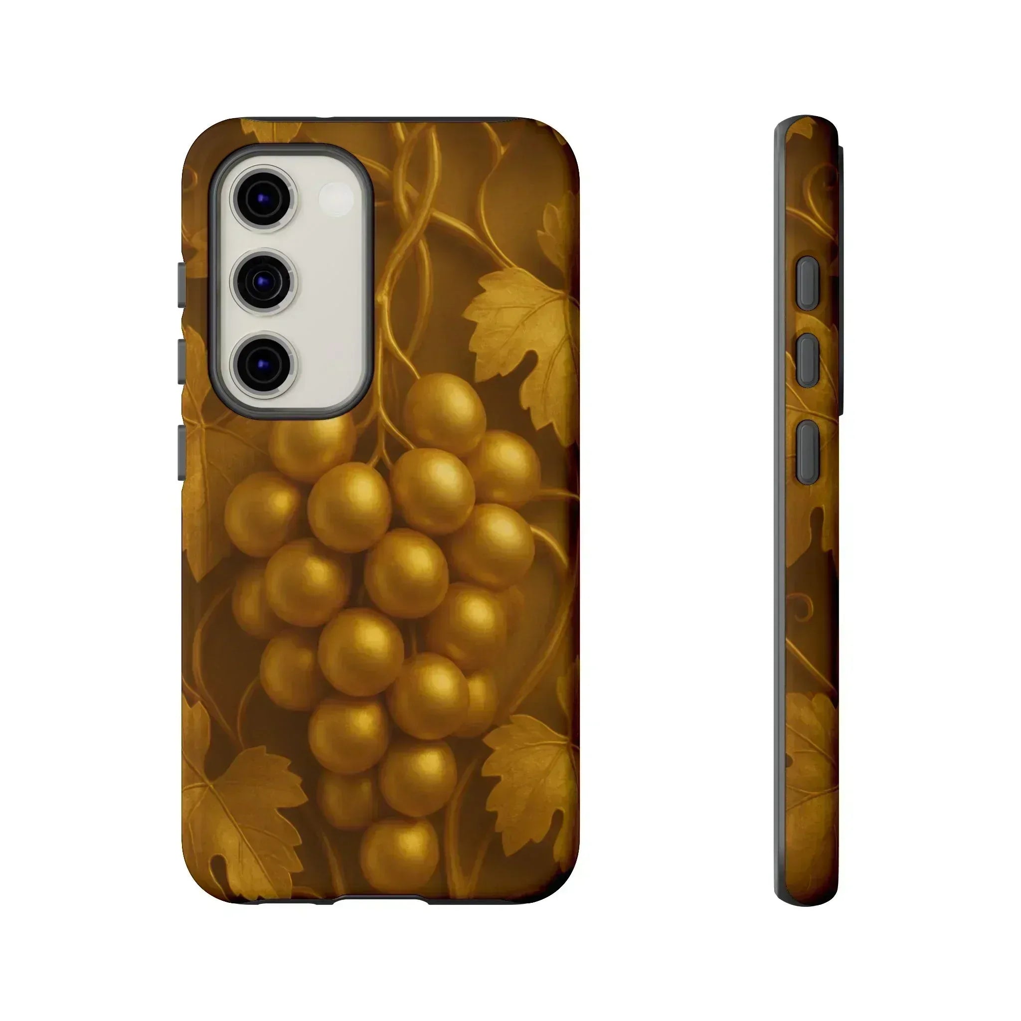 Golden Grapes Phone Case for Samsung Galaxy S10-S25 - KARARMDESIGN