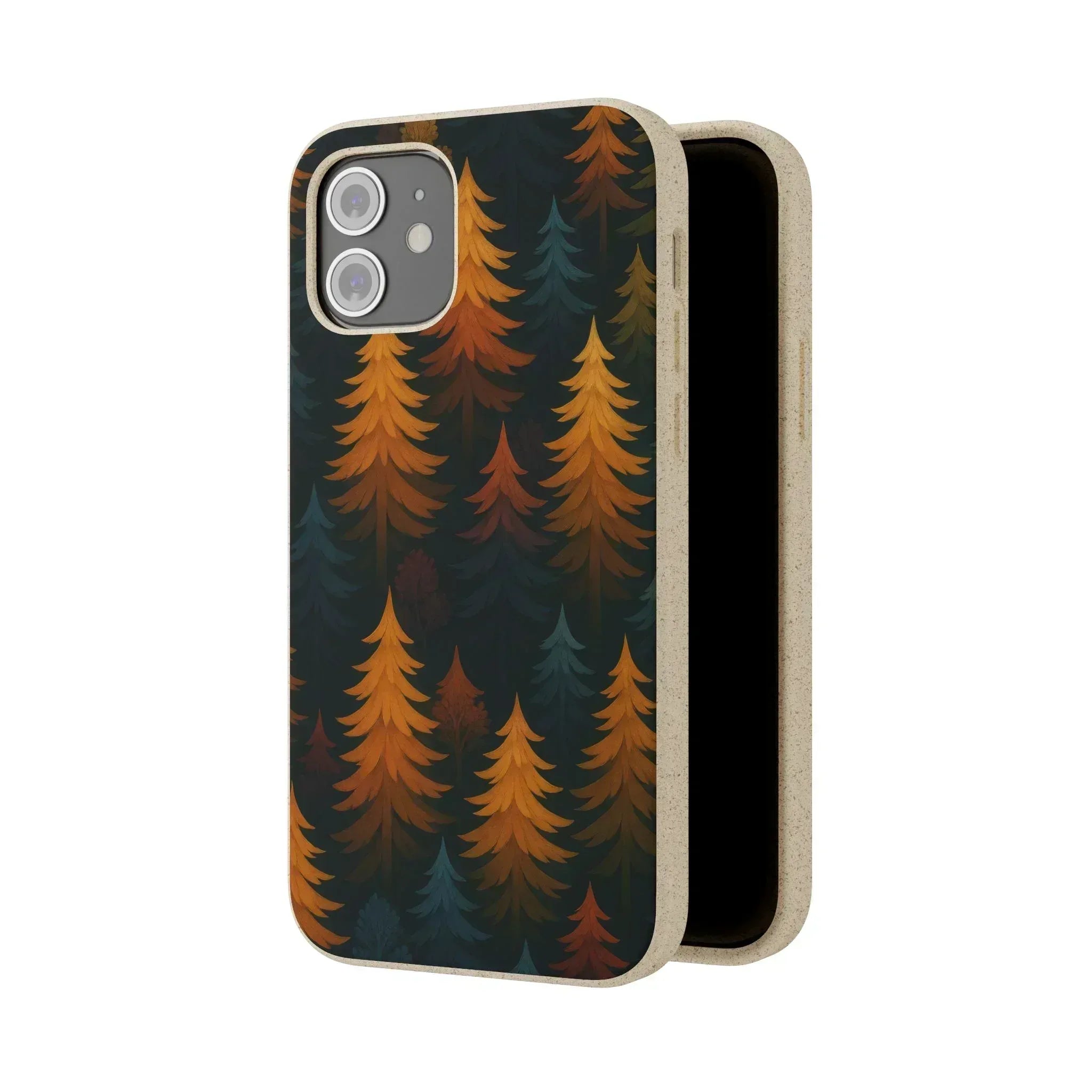 Eco Forest Biodegradable Phone Case for iPhone 11-16 and Galaxy S20-S22 - KARARMDESIGN