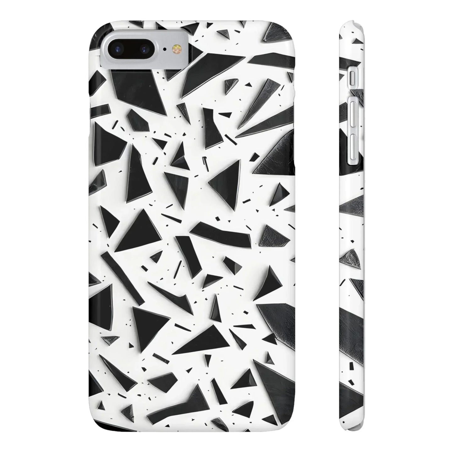 Abstract Slim Phone Case for iPhone 7 to 16 Models - KarArmDesign