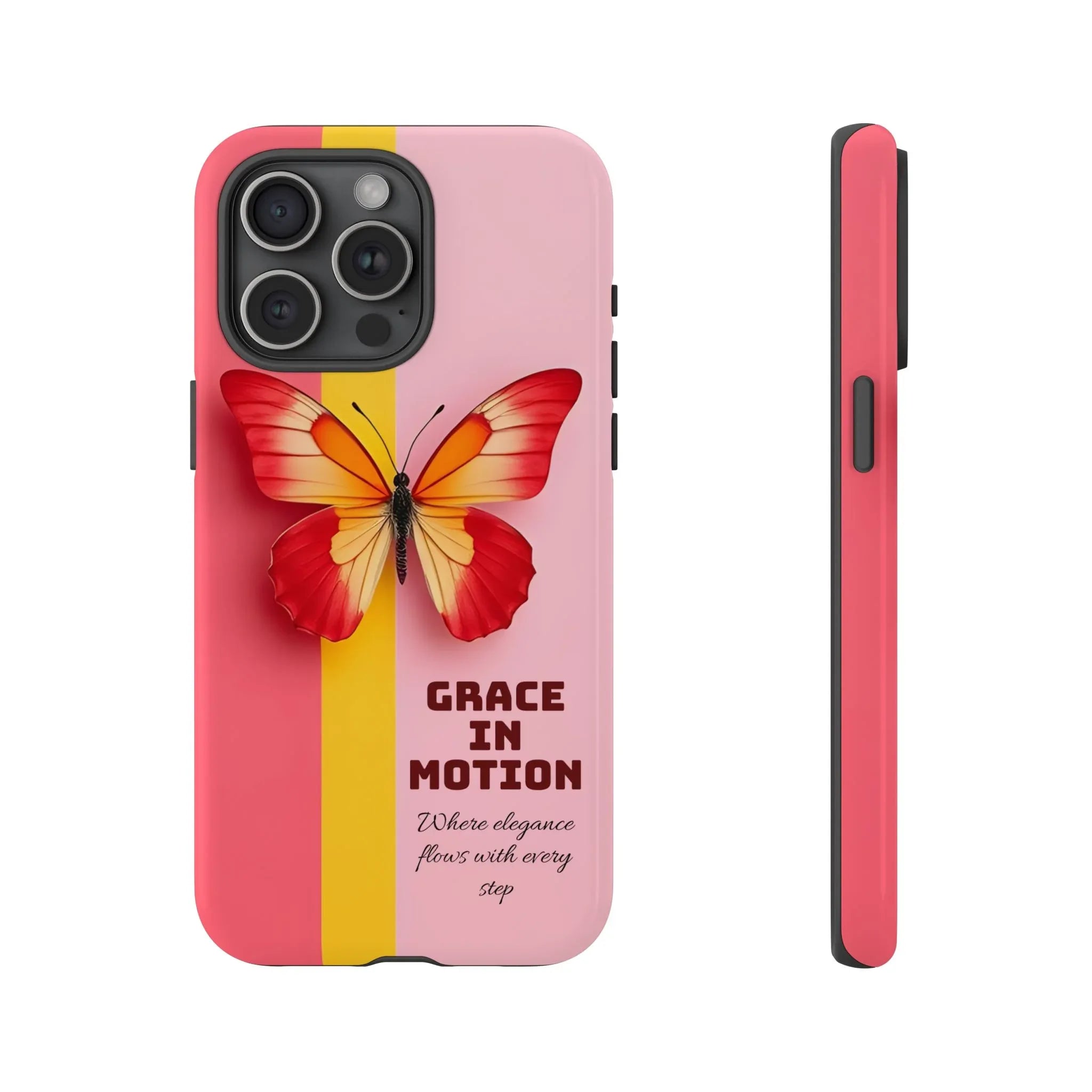 Grace in Motion – Elegant Phone Case for iPhone, Galaxy & Pixel - KARARMDESIGN
