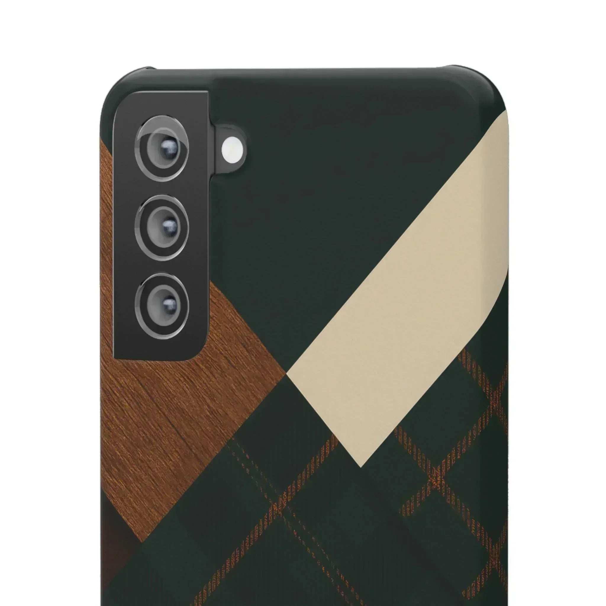 Rustic Green Phone Case for iPhone 8-16 and Galaxy S20-S24 - KARARMDESIGN