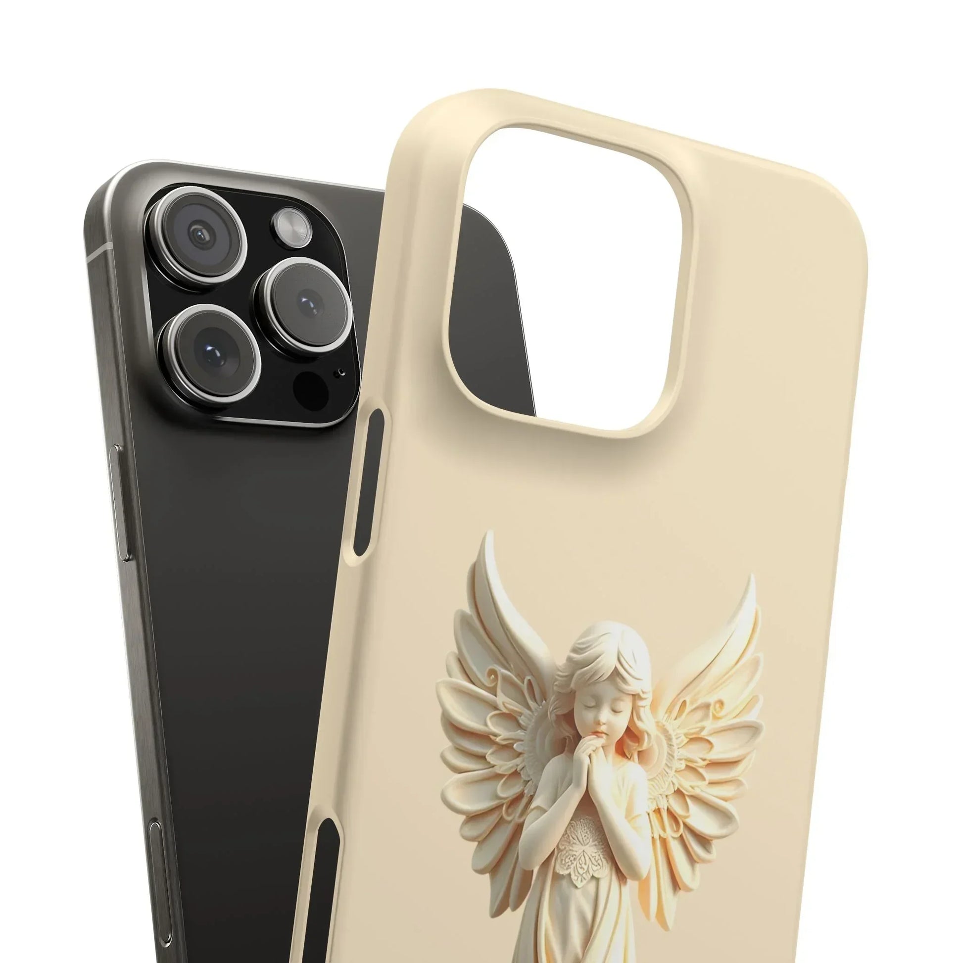Heavenly Angel Phone Case for iPhone 7-16 and Samsung Galaxy S10-S24 Models - KarArmDesign