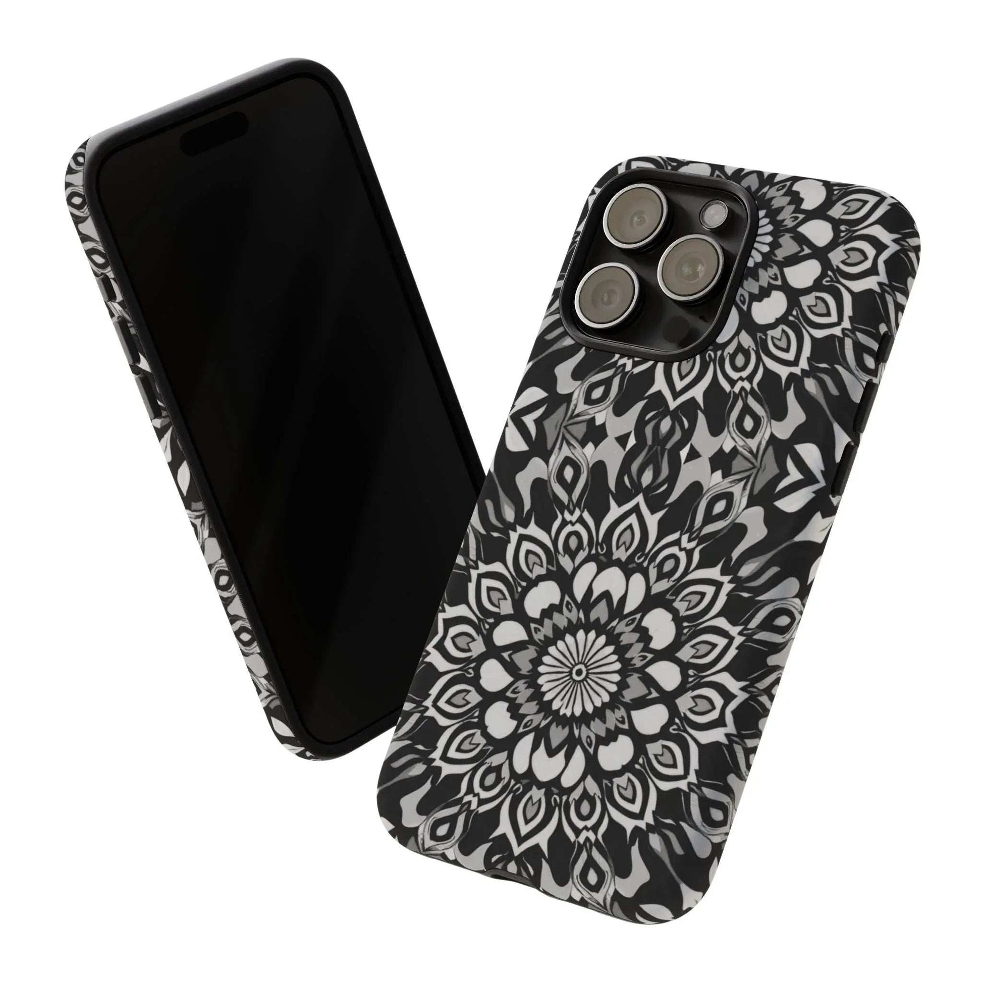 Mandala Phone Case for iPhone and Galaxy - KARARMDESIGN