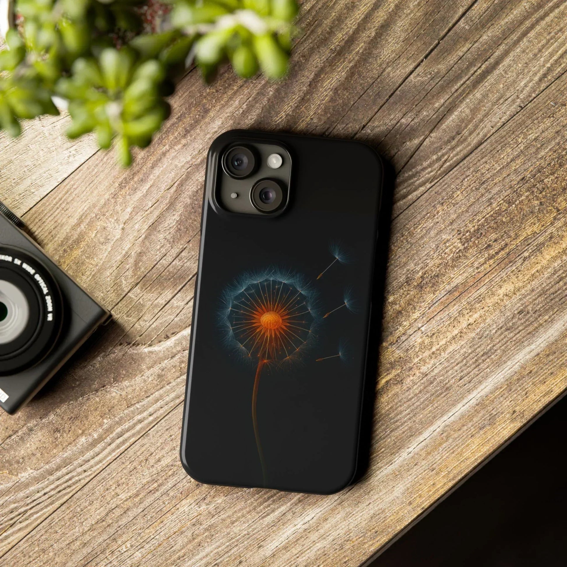 Glowing Dandelion Phone Case for iPhone 7-16 Models - KarArmDesign