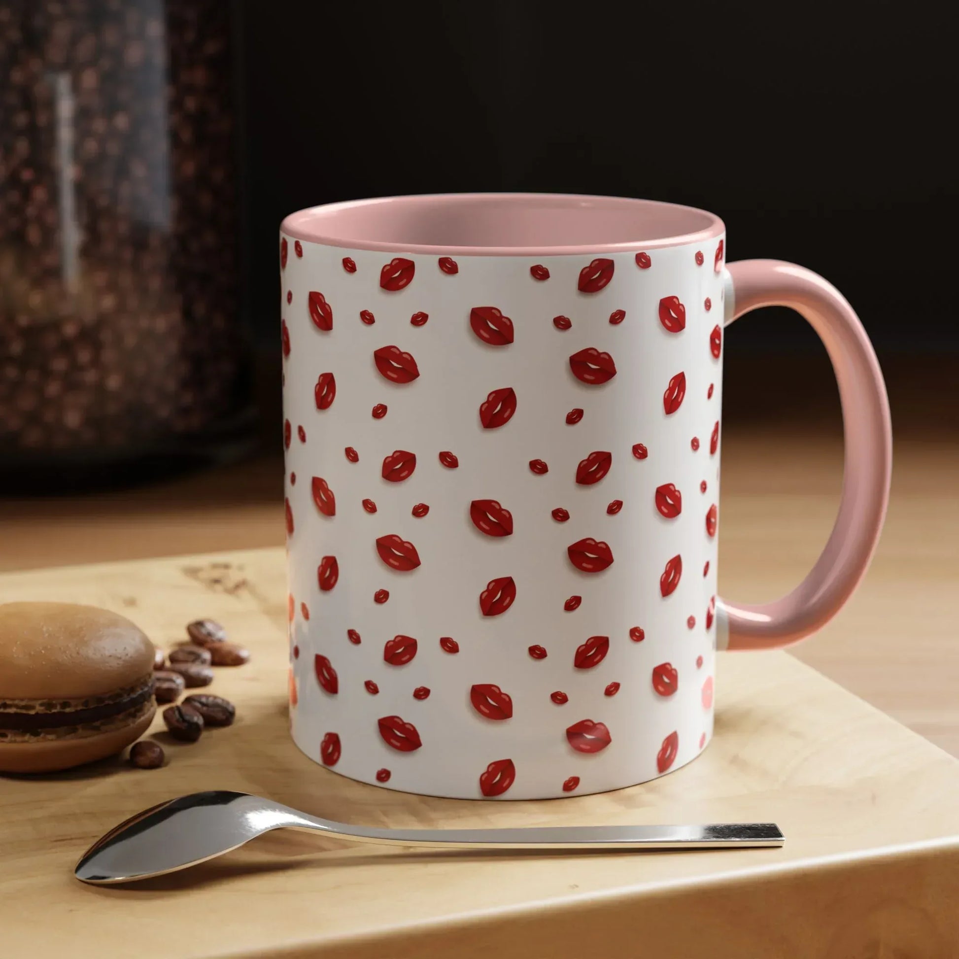 Hot Lips Mug - Accent Coffee Mug (11, 15oz) - KARARMDESIGN
