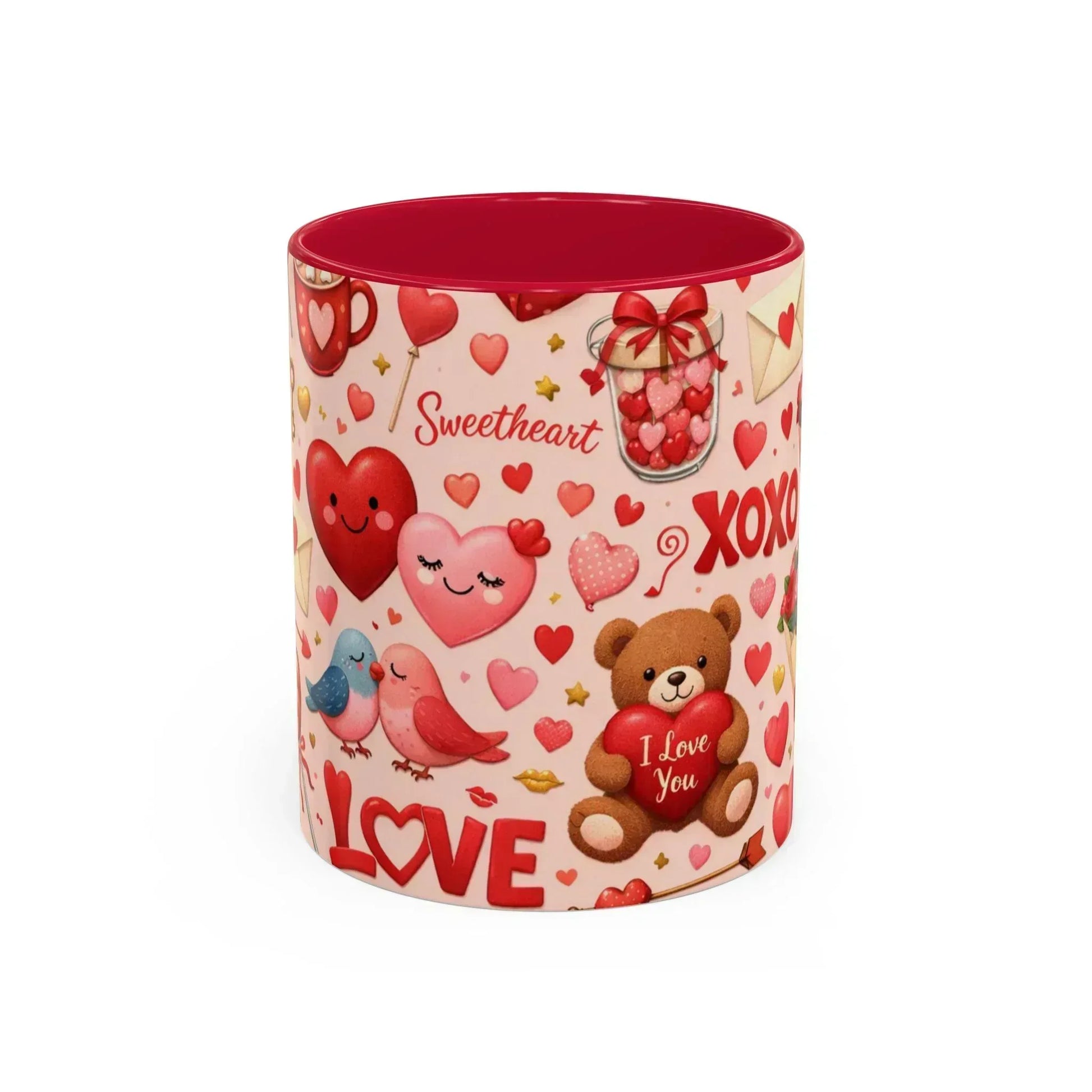 Sweetheart Love Mug - Colorful Mugs (11oz, 15oz) - KARARMDESIGN