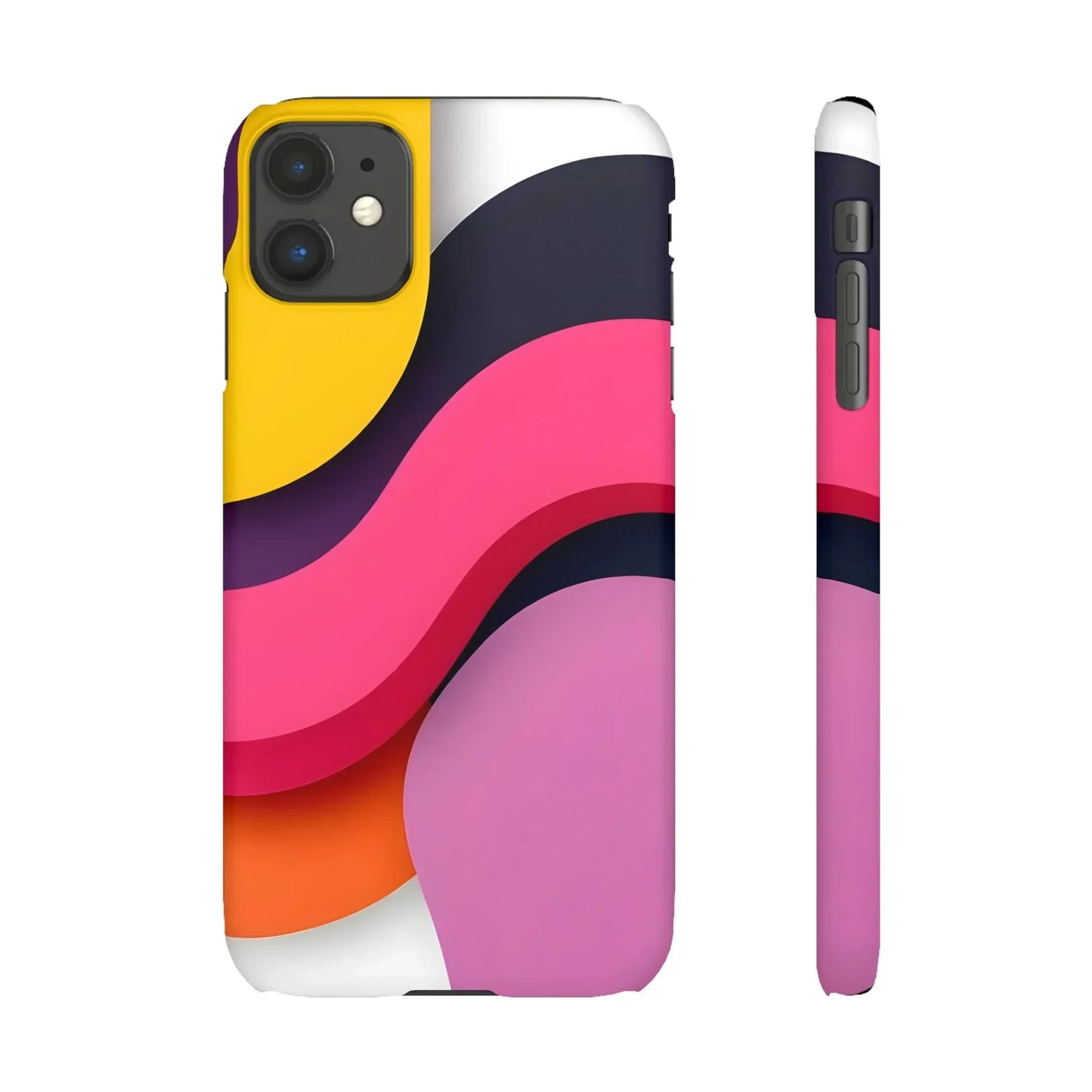 Abstract Phone Case for iPhone 7-16 and Samsung Galaxy S10-S25 Models - KarArmDesign