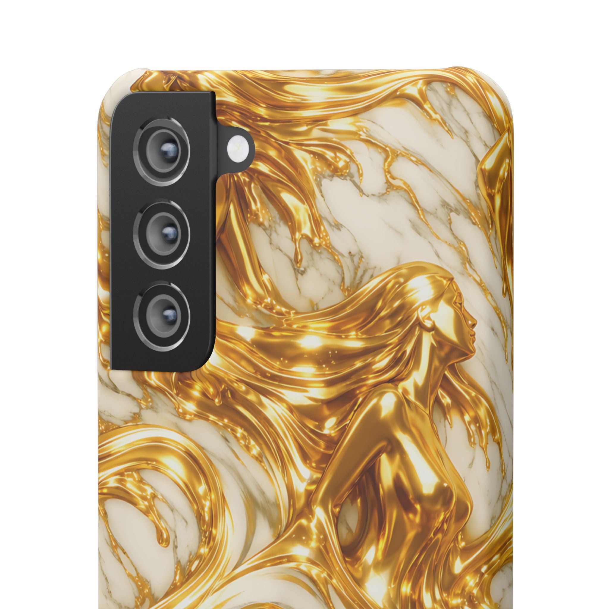 Divine Gold Woman Snap Phone Case for iPhone & Galaxy
