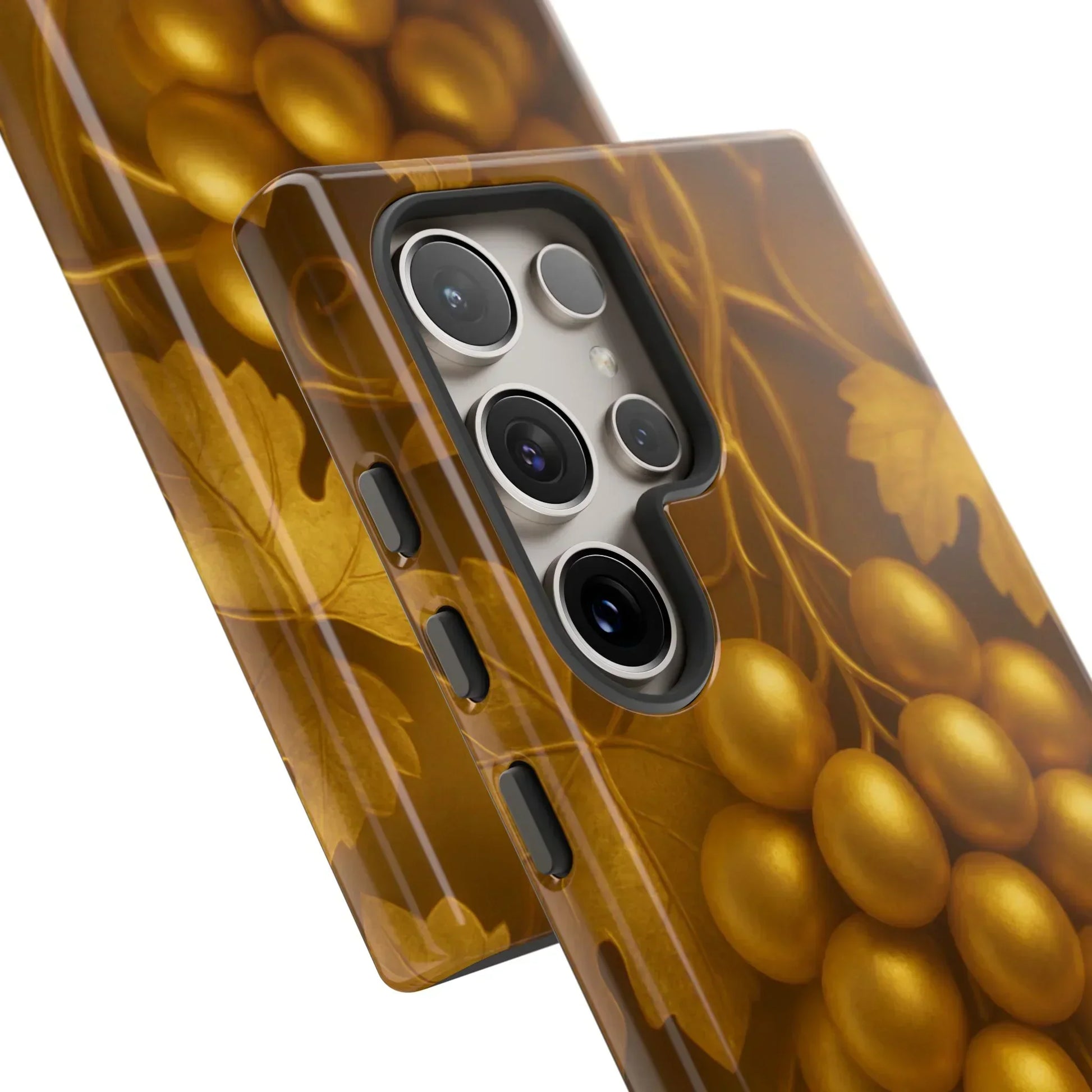 Golden Grapes Phone Case for Samsung Galaxy S10-S25 Models - KarArmDesign