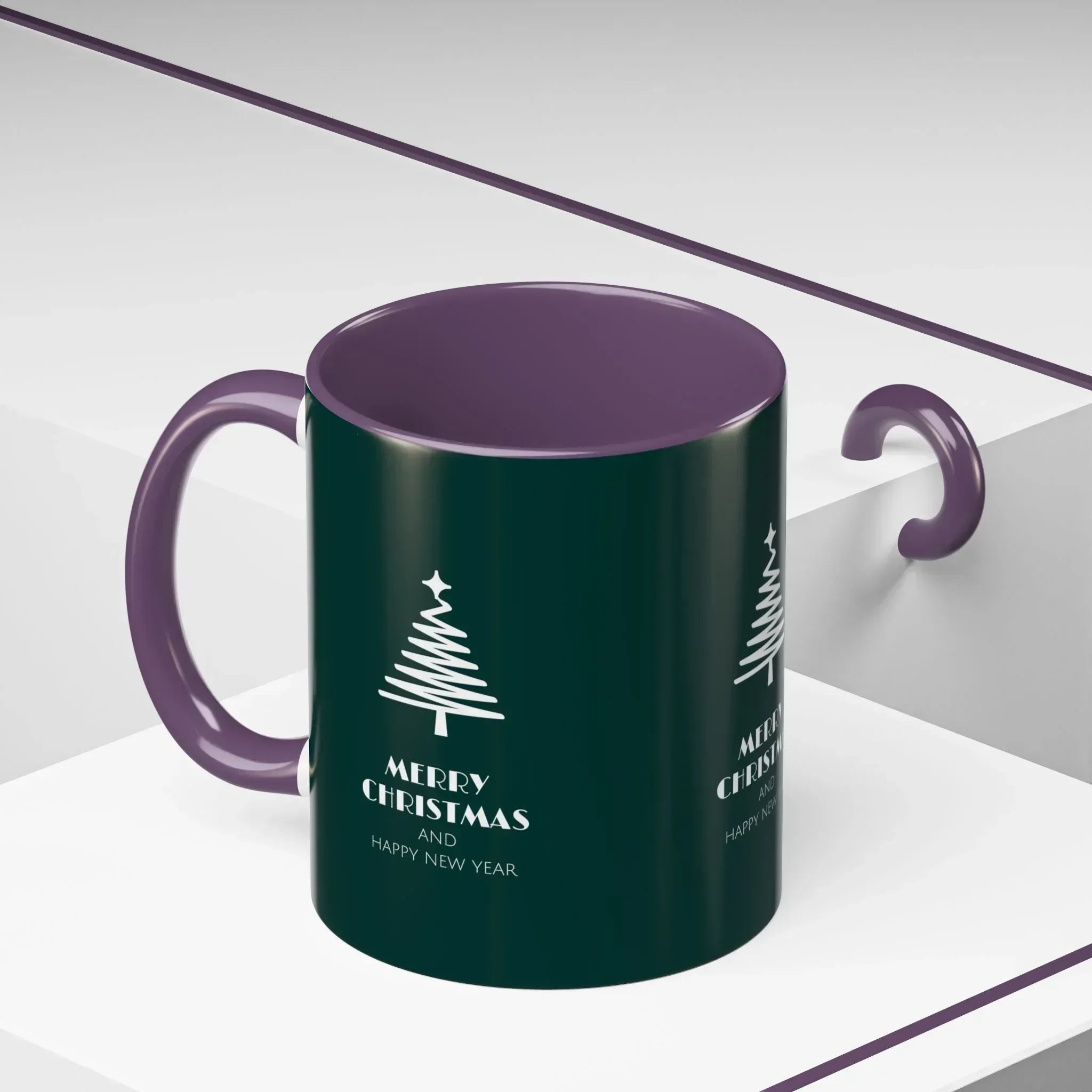 Holiday Mug - Accent Coffee Mug (11, 15oz) - KARARMDESIGN
