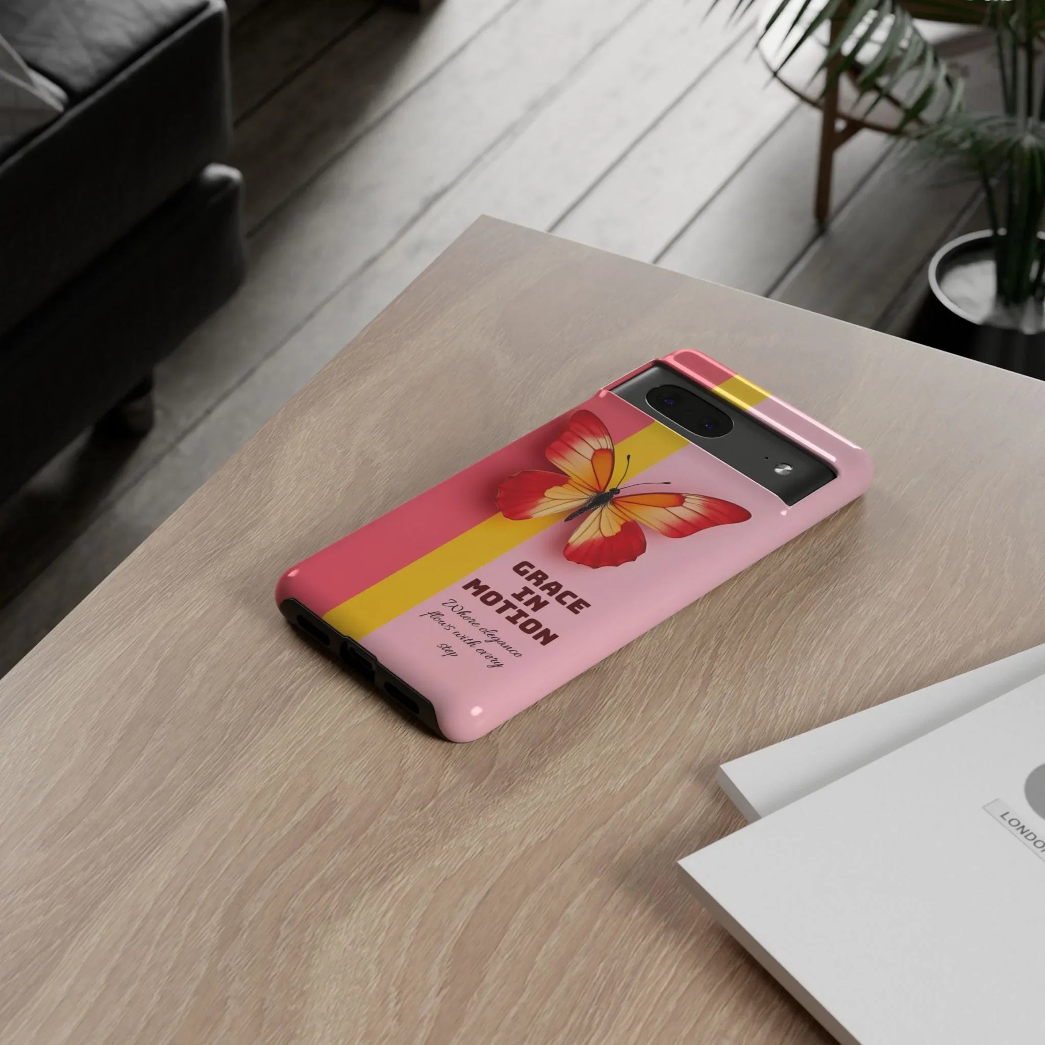 Grace in Motion – Elegant Phone Case for iPhone, Galaxy & Pixel - KARARMDESIGN